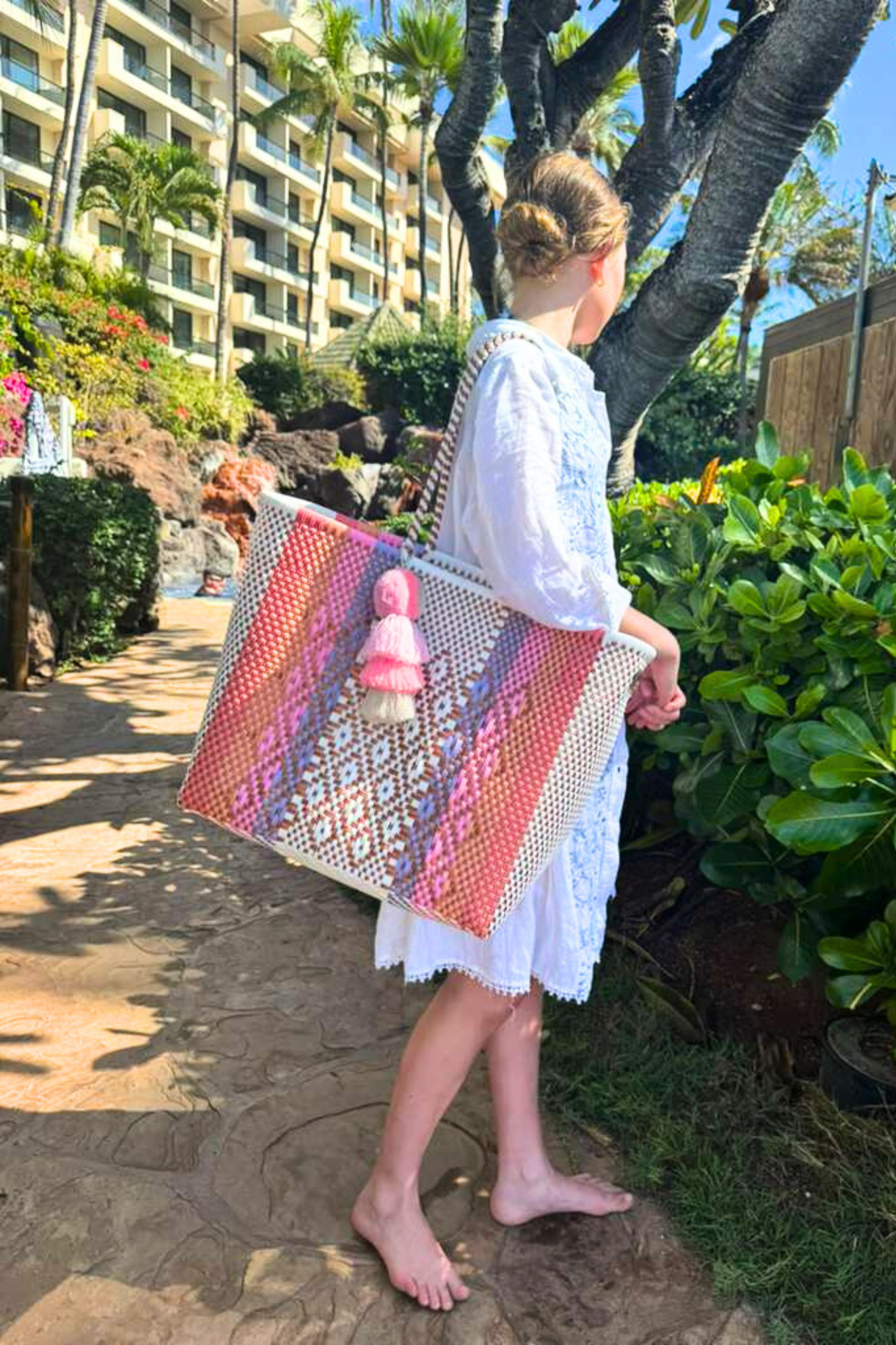 Sunset Rust Citron Tote