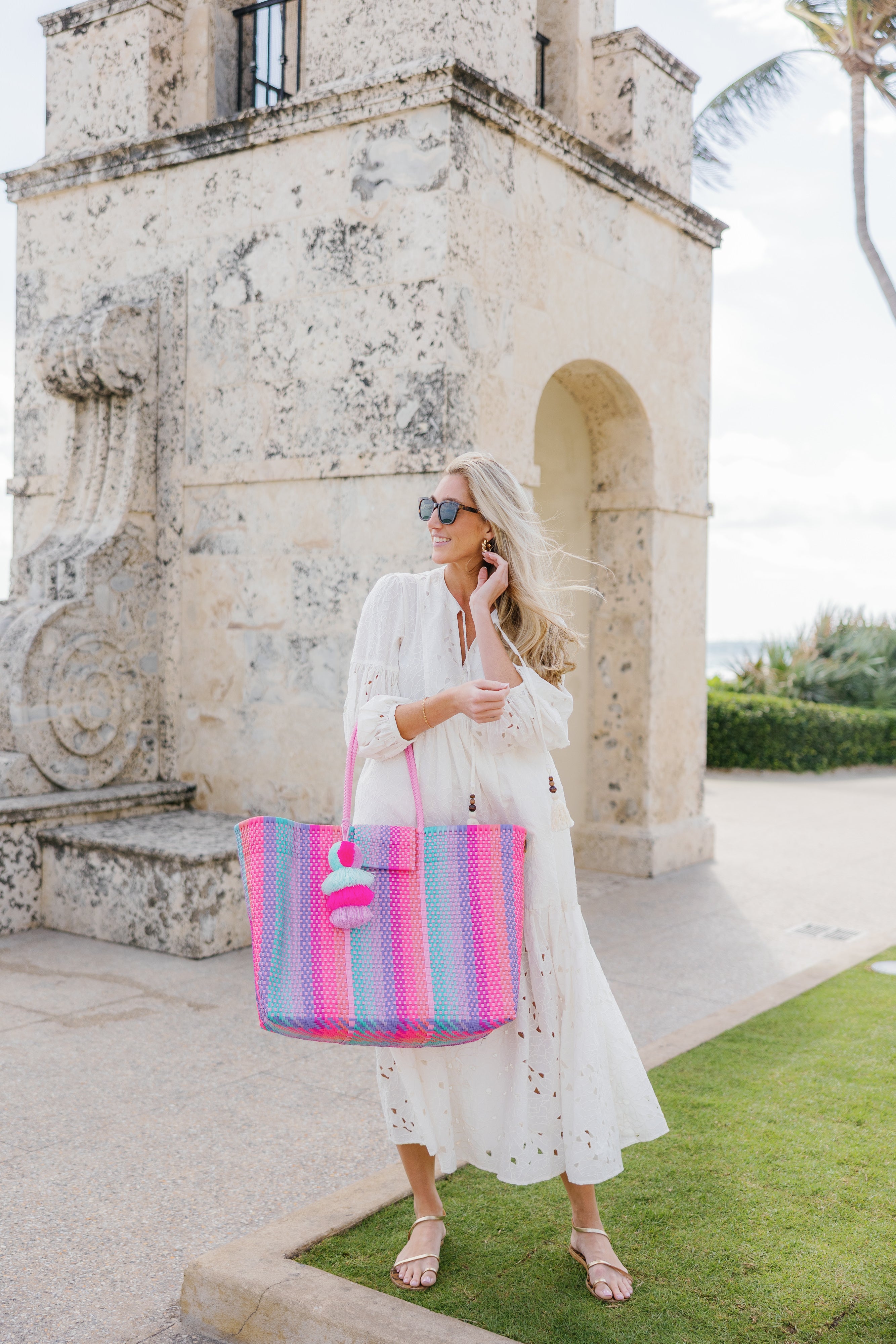 Rain Unicorn Swirl Citron Tote