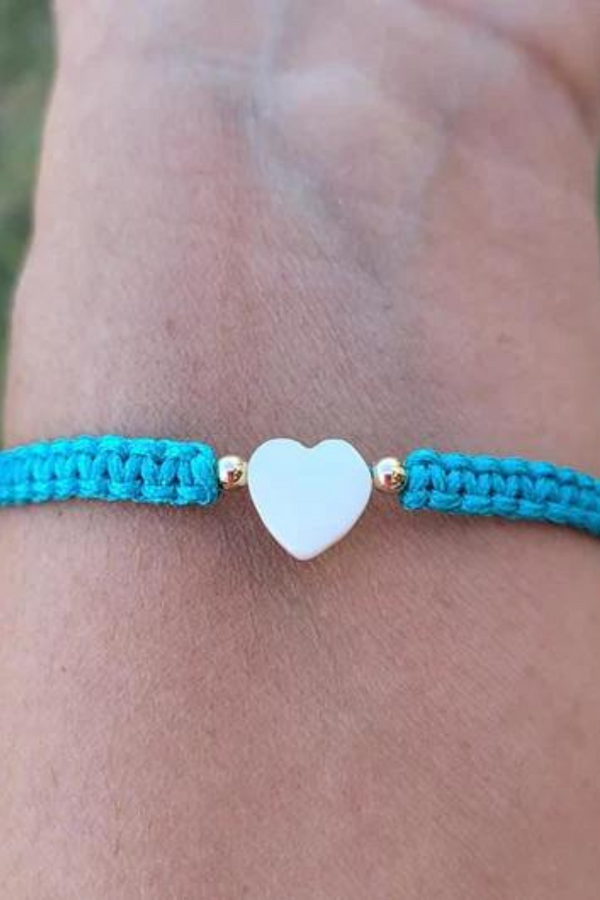 Mother of Pearl Citron Bracelet – Heart / Kids / Mermaid