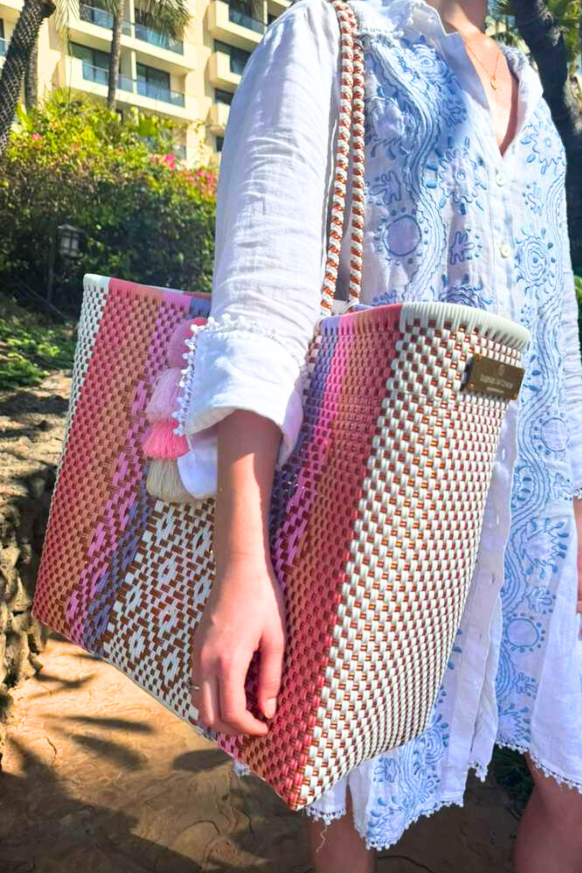 Sunset Rust Citron Tote