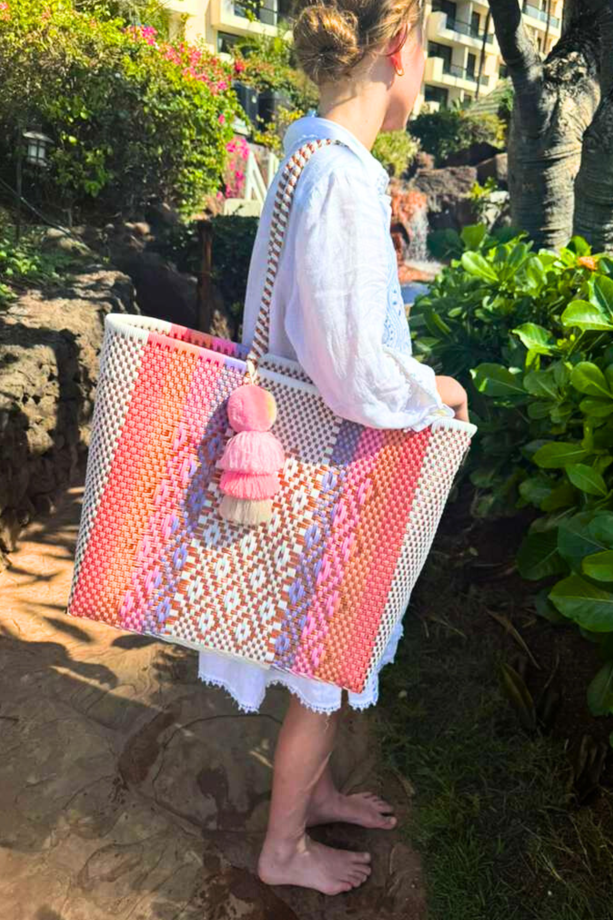 Sunset Rust Citron Tote