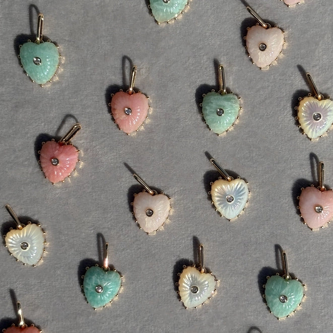Isabel Amazonite Charm