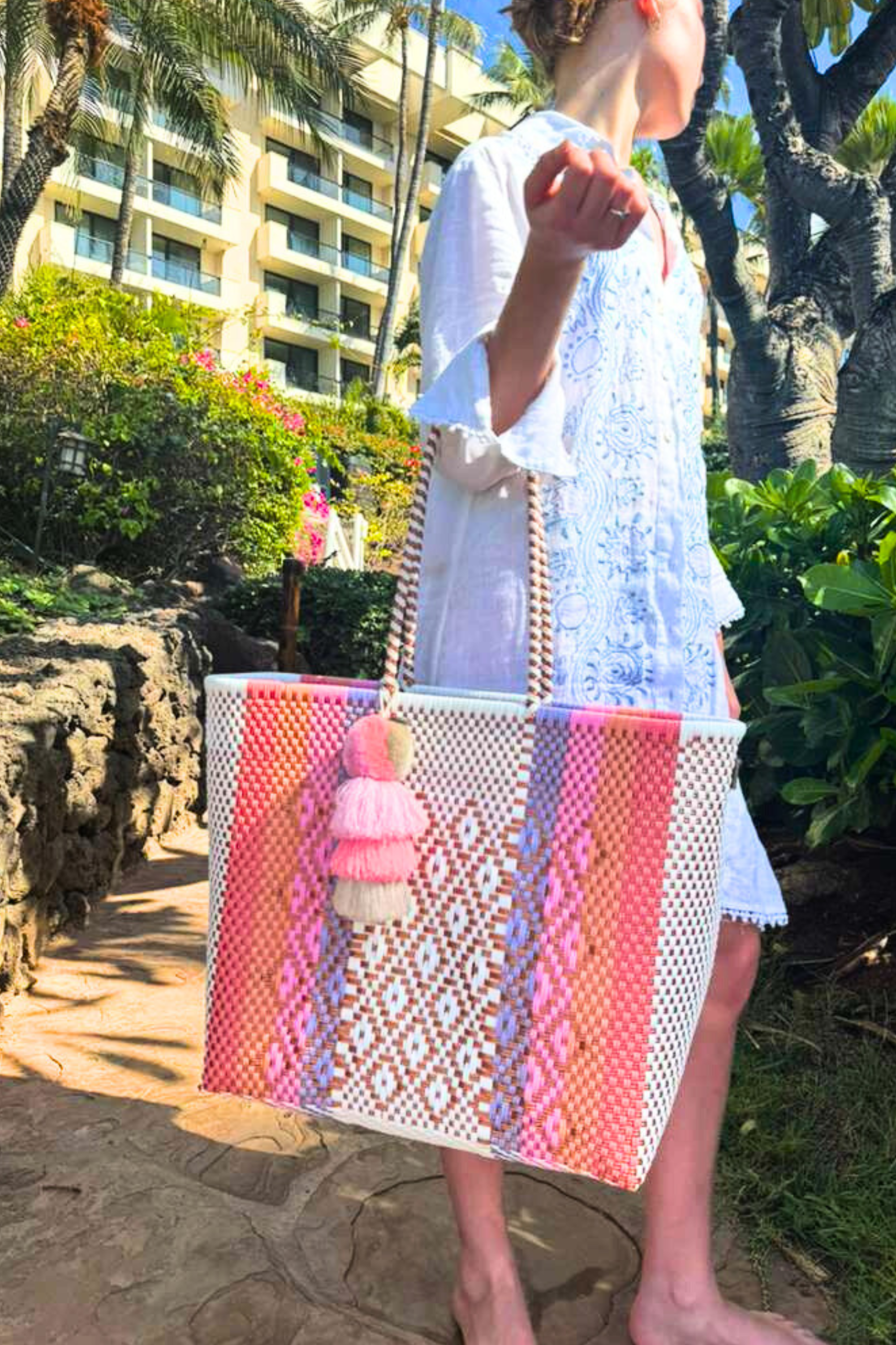 Sunset Rust Citron Tote