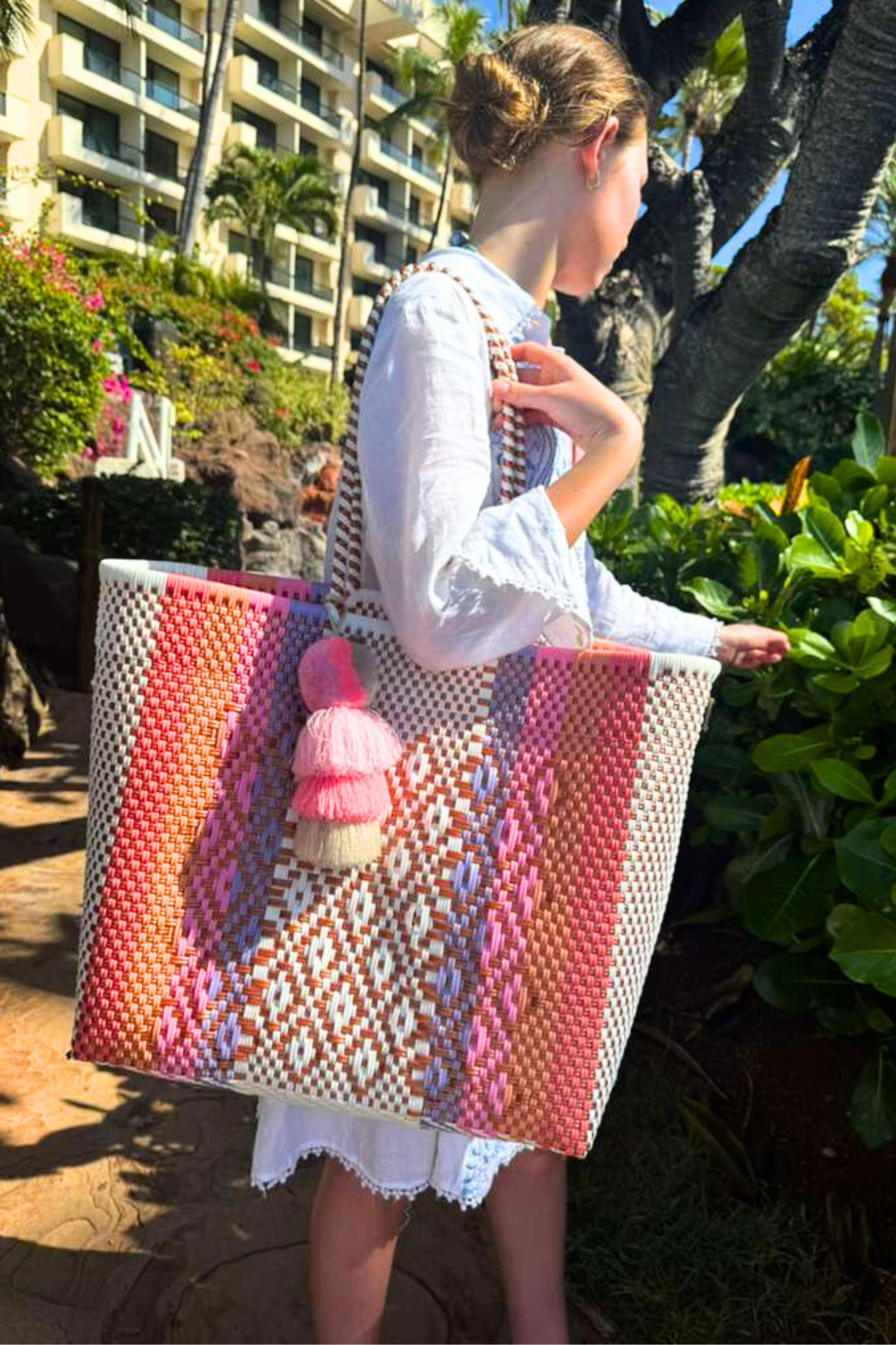 Sunset Rust Citron Tote