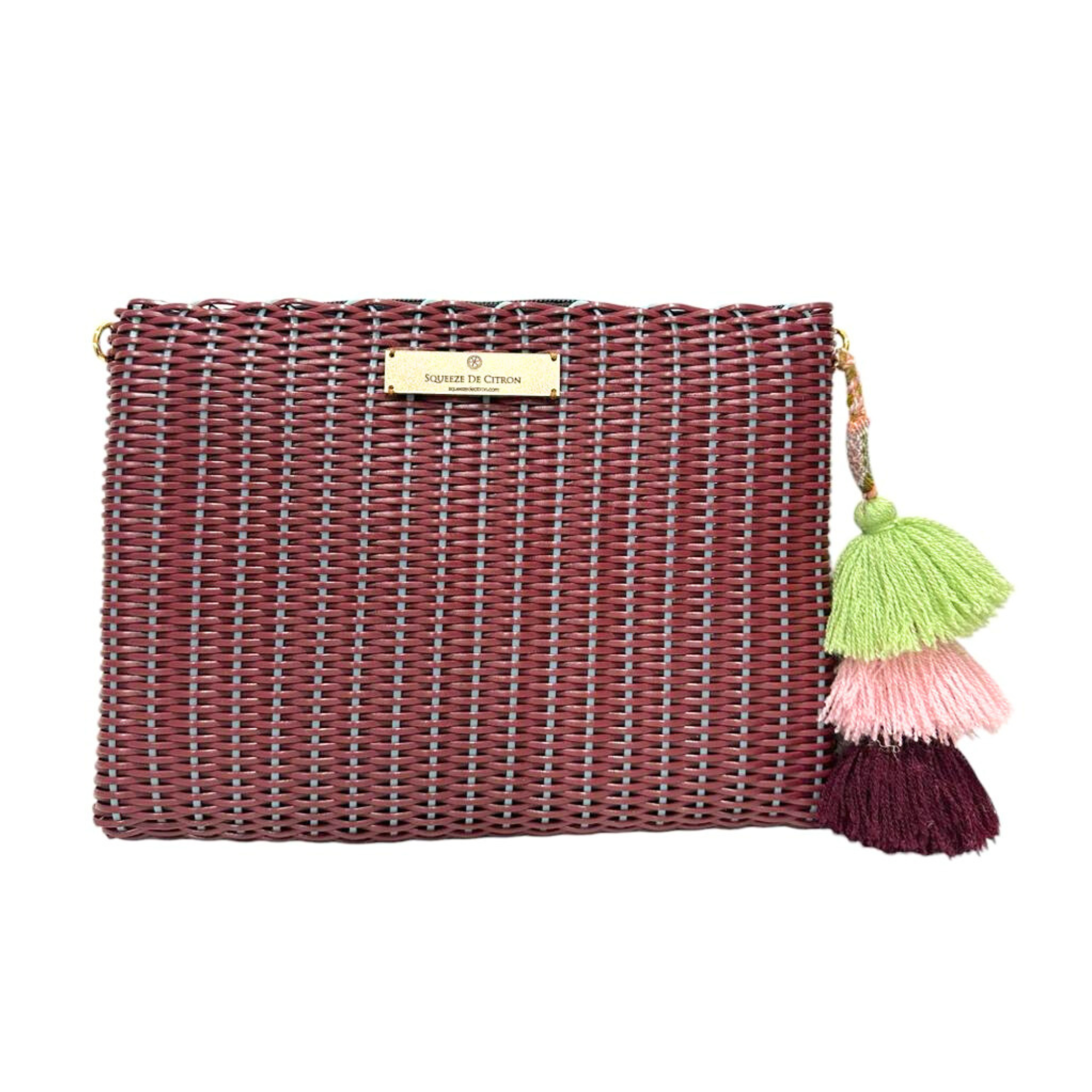 Burgundy / Blue Robin Lemon Drop Citron