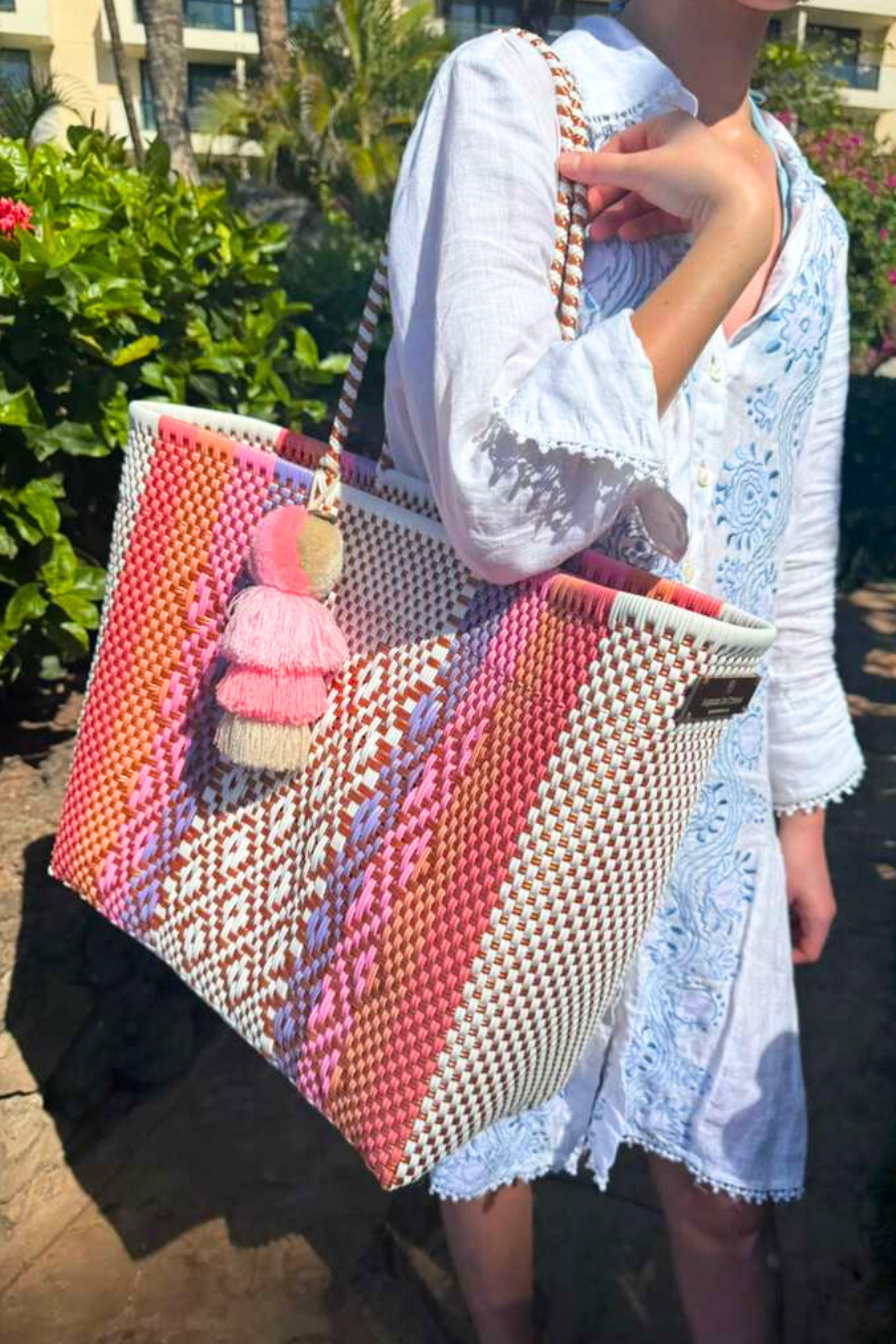 Sunset Rust Citron Tote