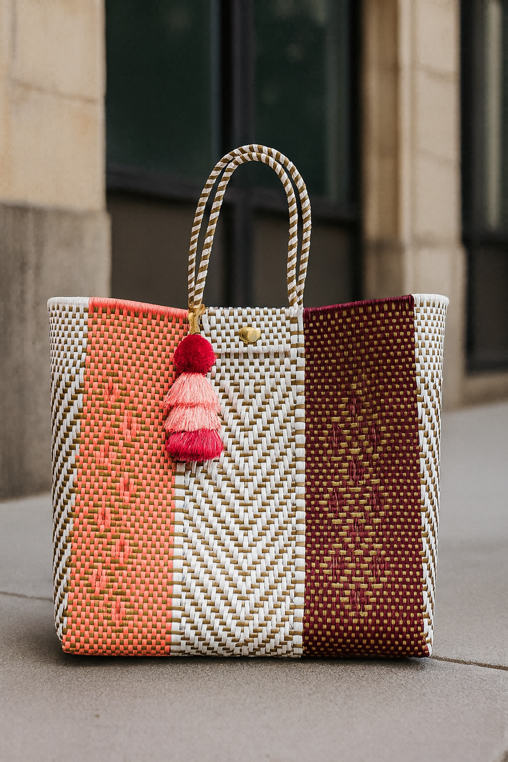 Peaceful Warrior Citron Tote