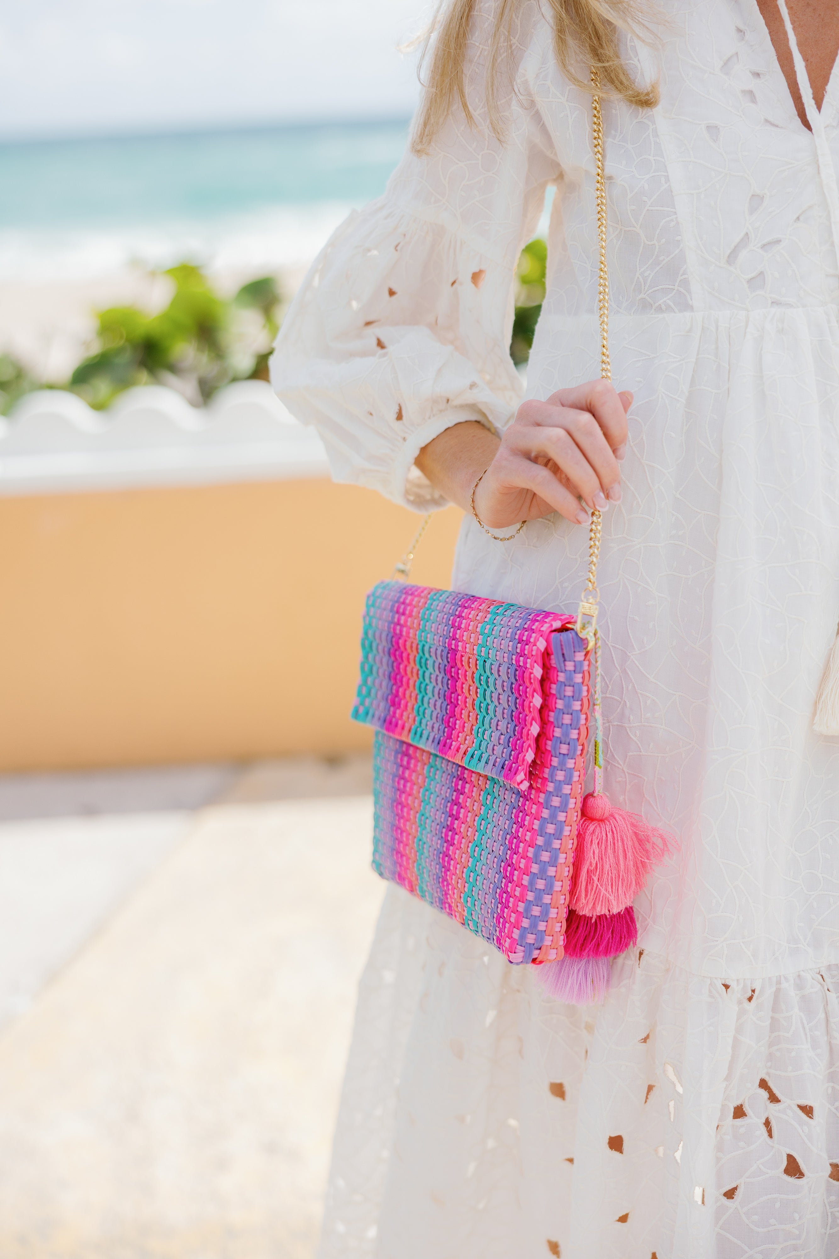 Rain Unicorn Swirl Citron Tote