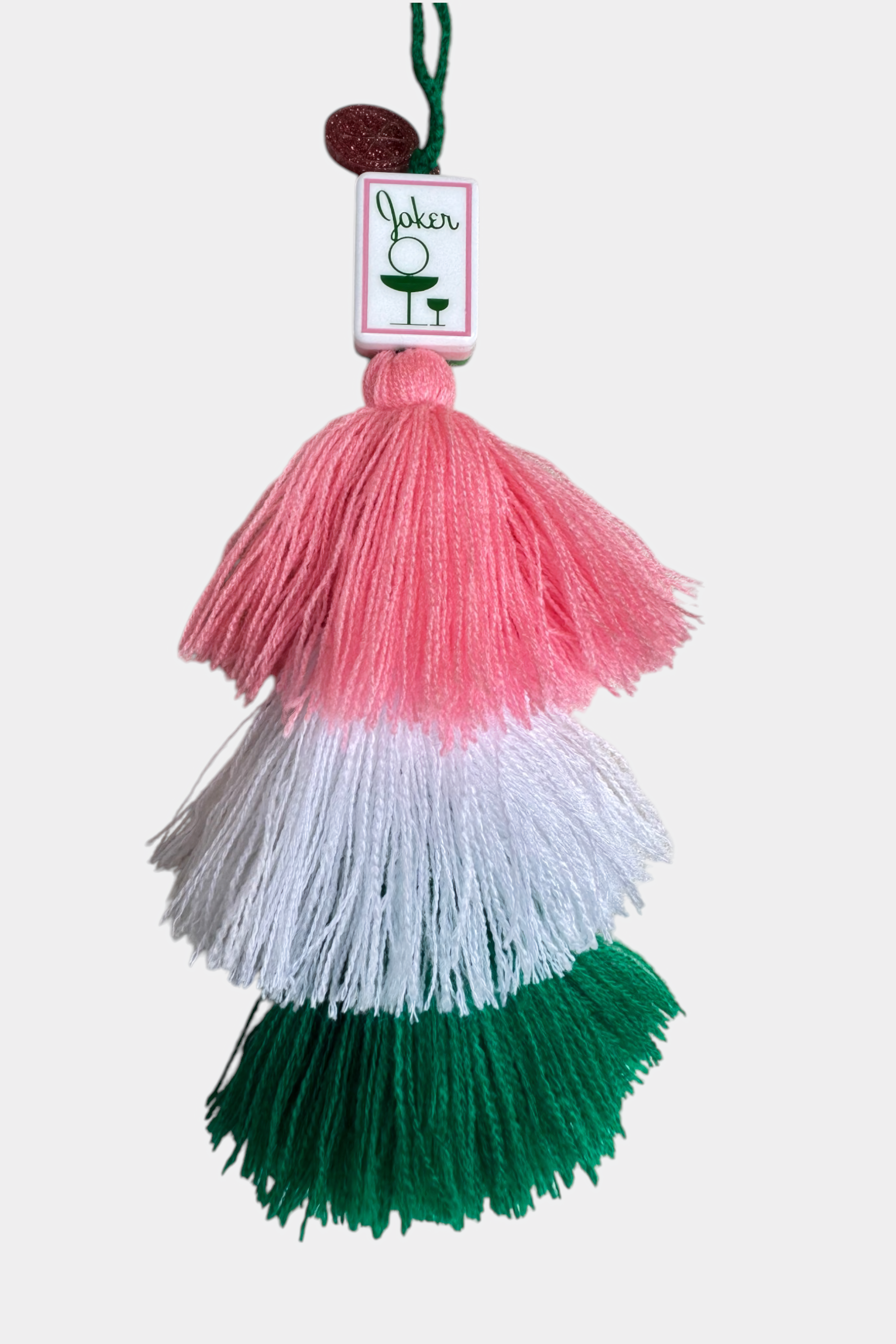 Palm Royale Mahjong Tile Pom Charm