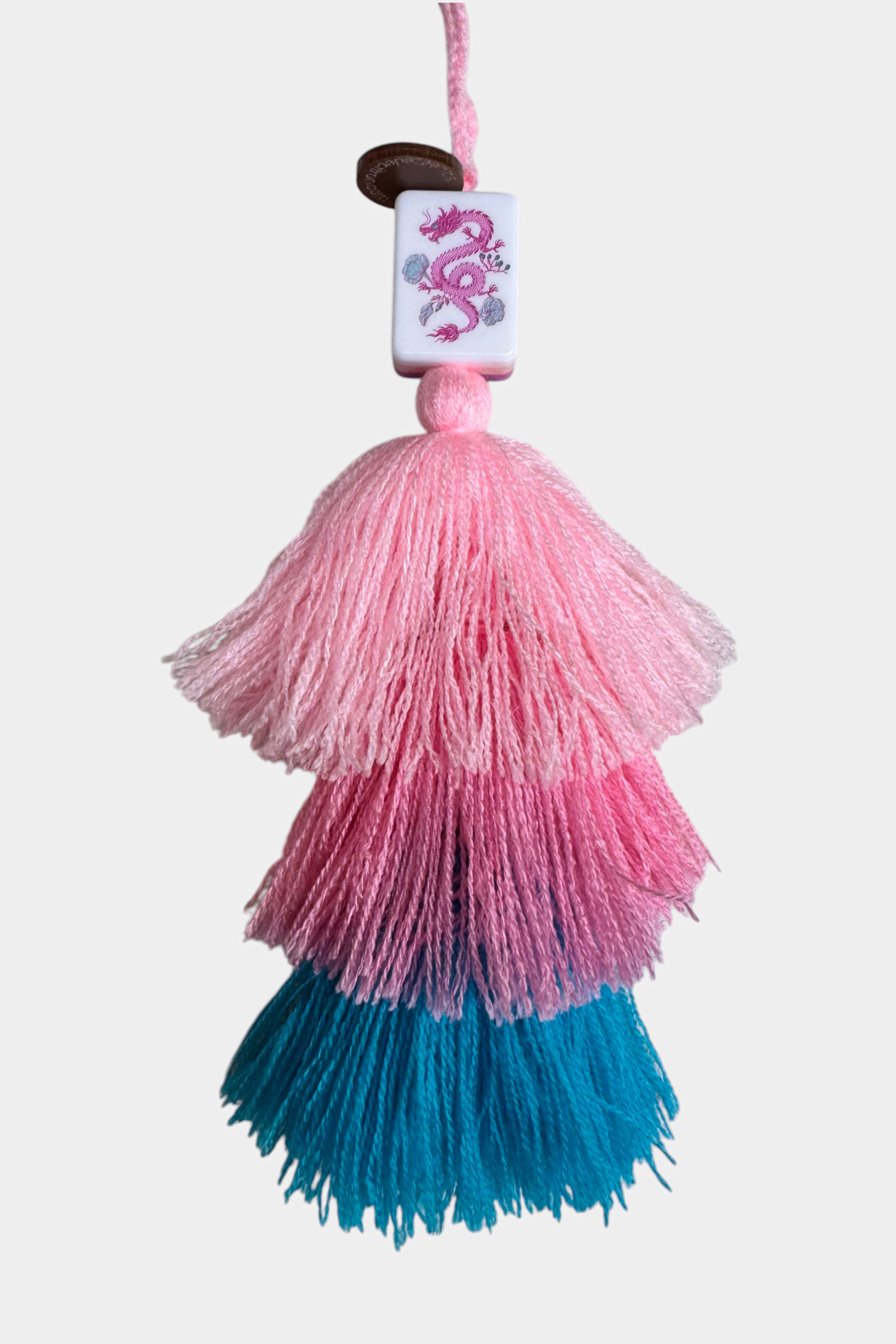 Couture Confection Mahjong Tile Pom Charm