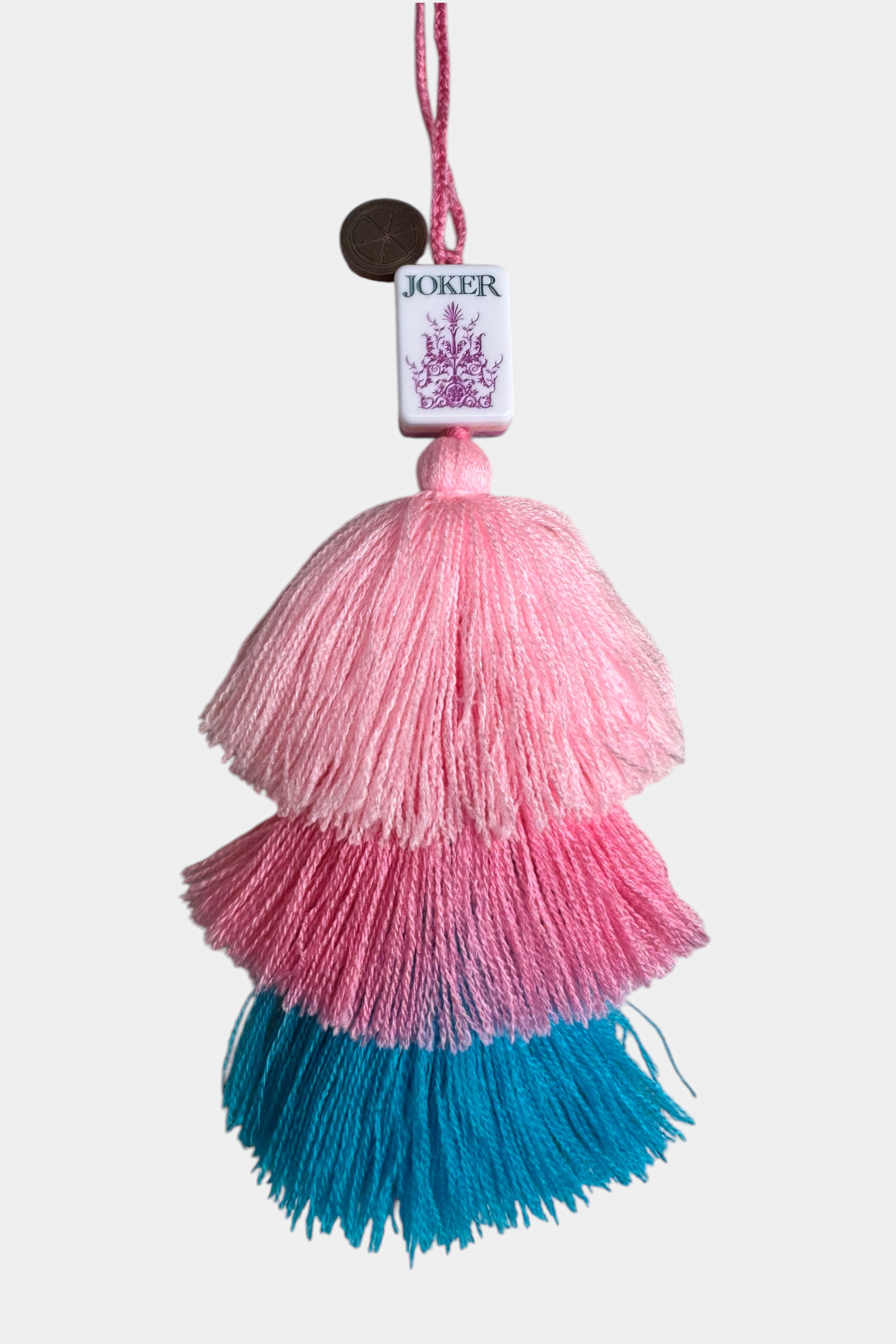 Couture Confection Mahjong Tile Pom Charm