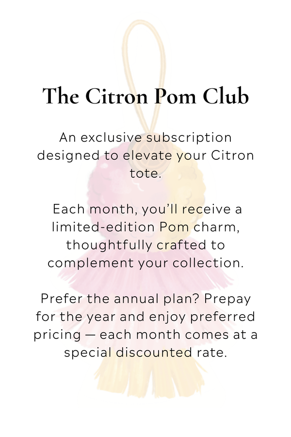The Citron Pom Club Subscription – Default Title