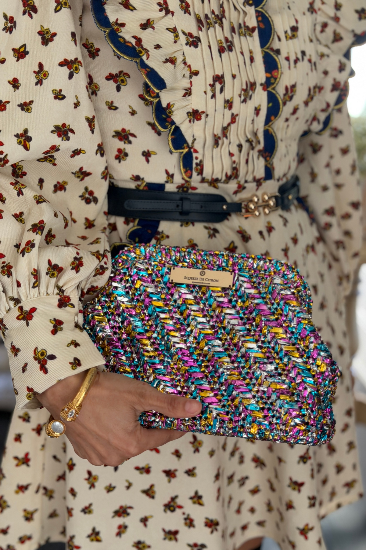 Grenada Bag Raffia Clutch