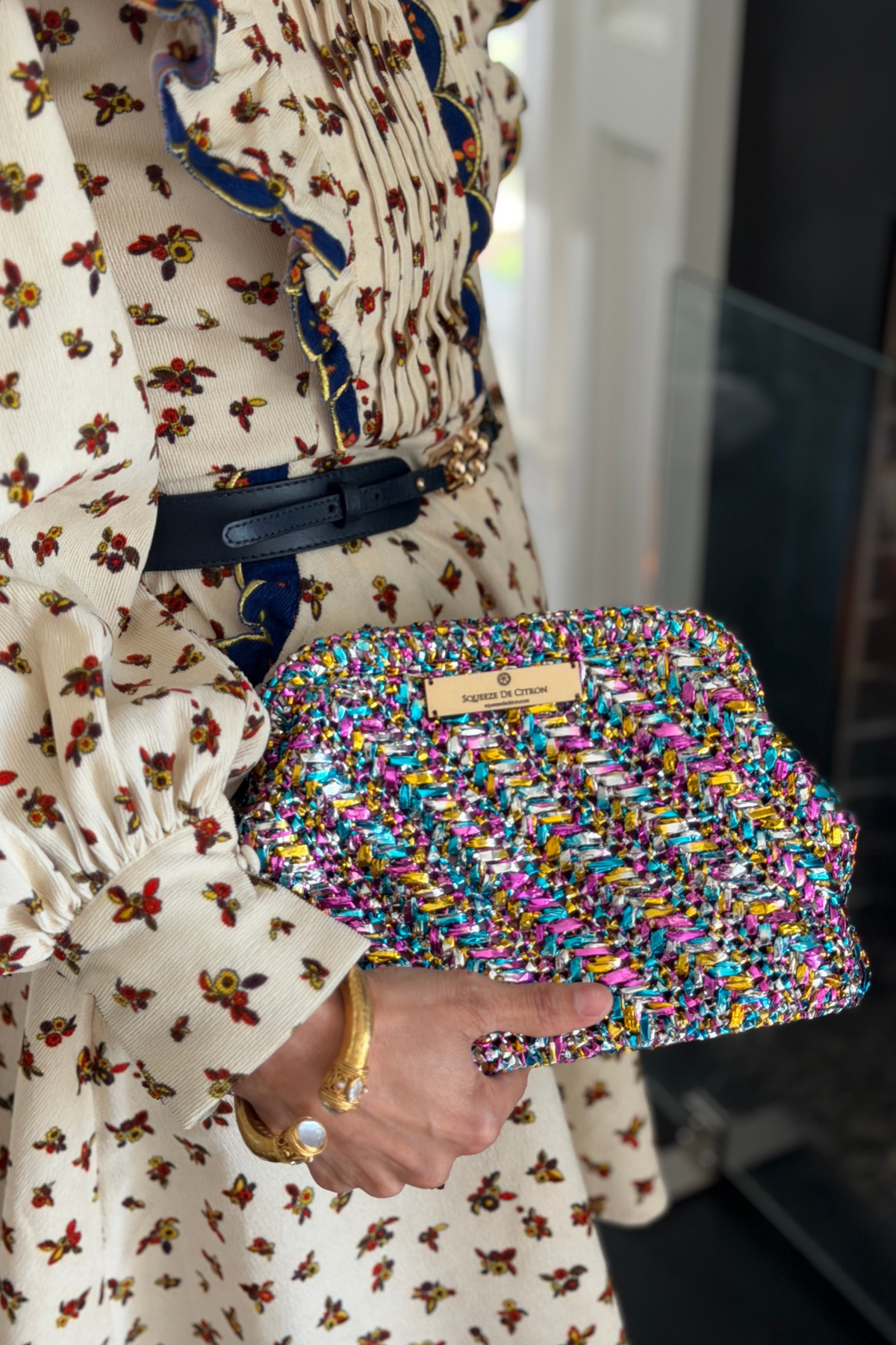 Grenada Bag Raffia Clutch