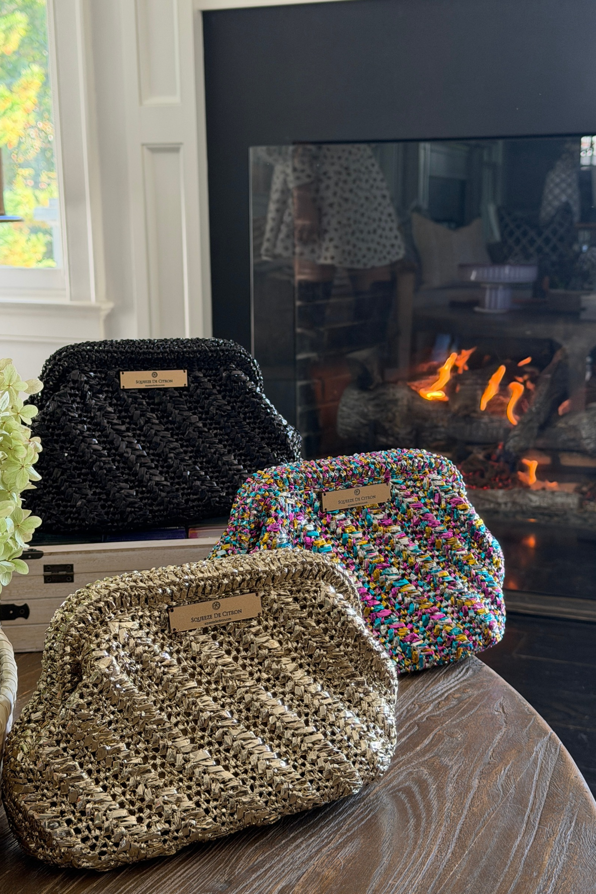 Grenada Bag Raffia Clutch