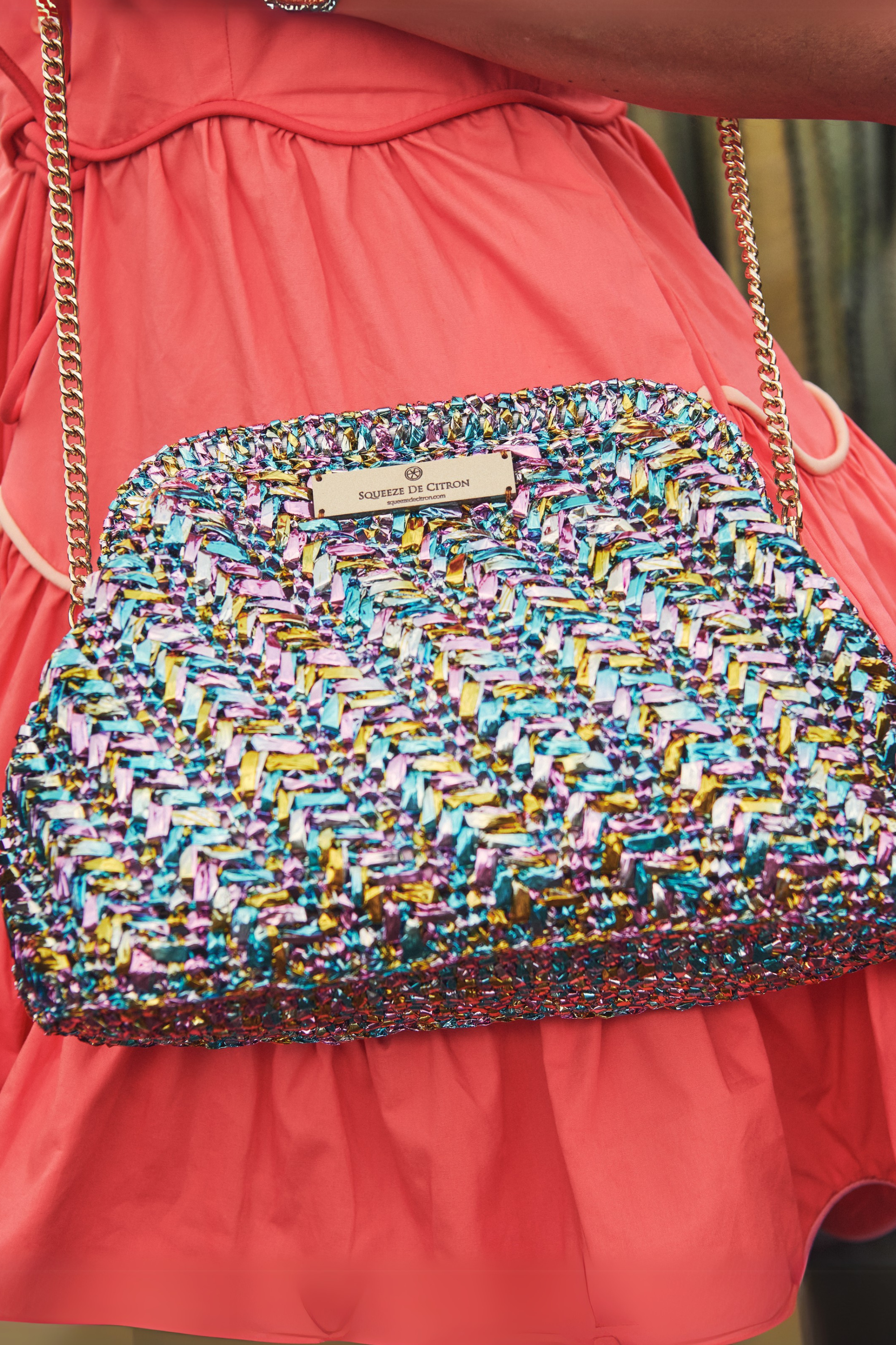 Grenada Bag Raffia Clutch