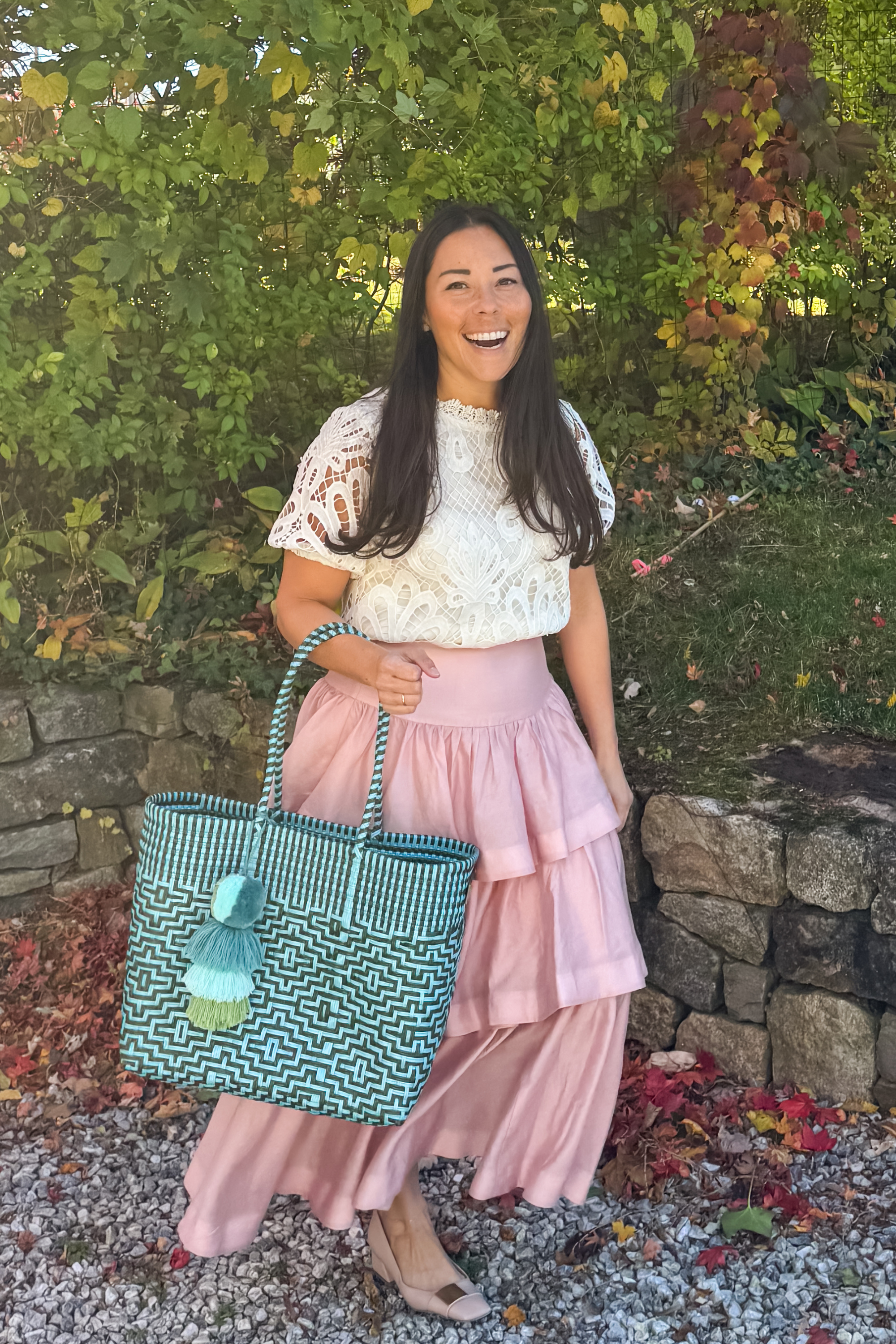 Sconset Sage Citron Tote