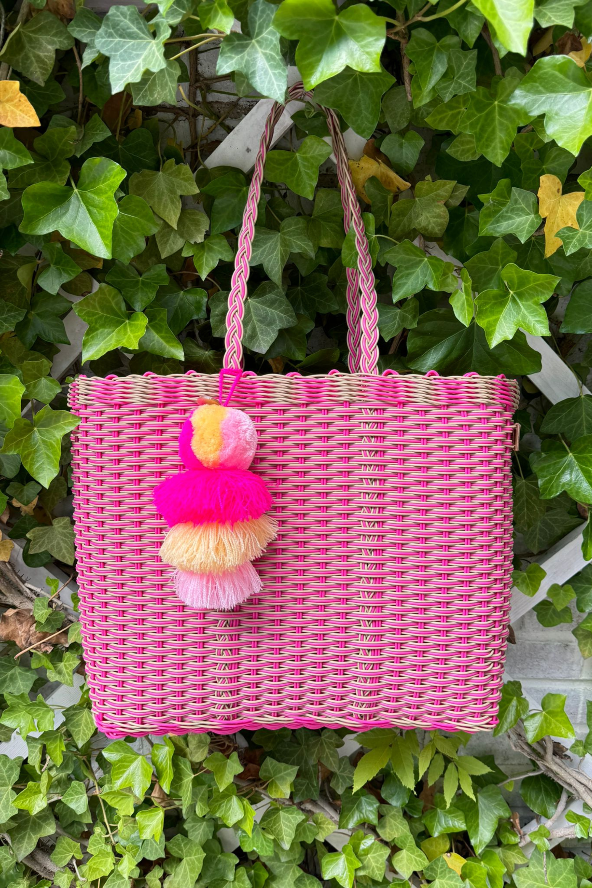Pink Nest Citron Tote