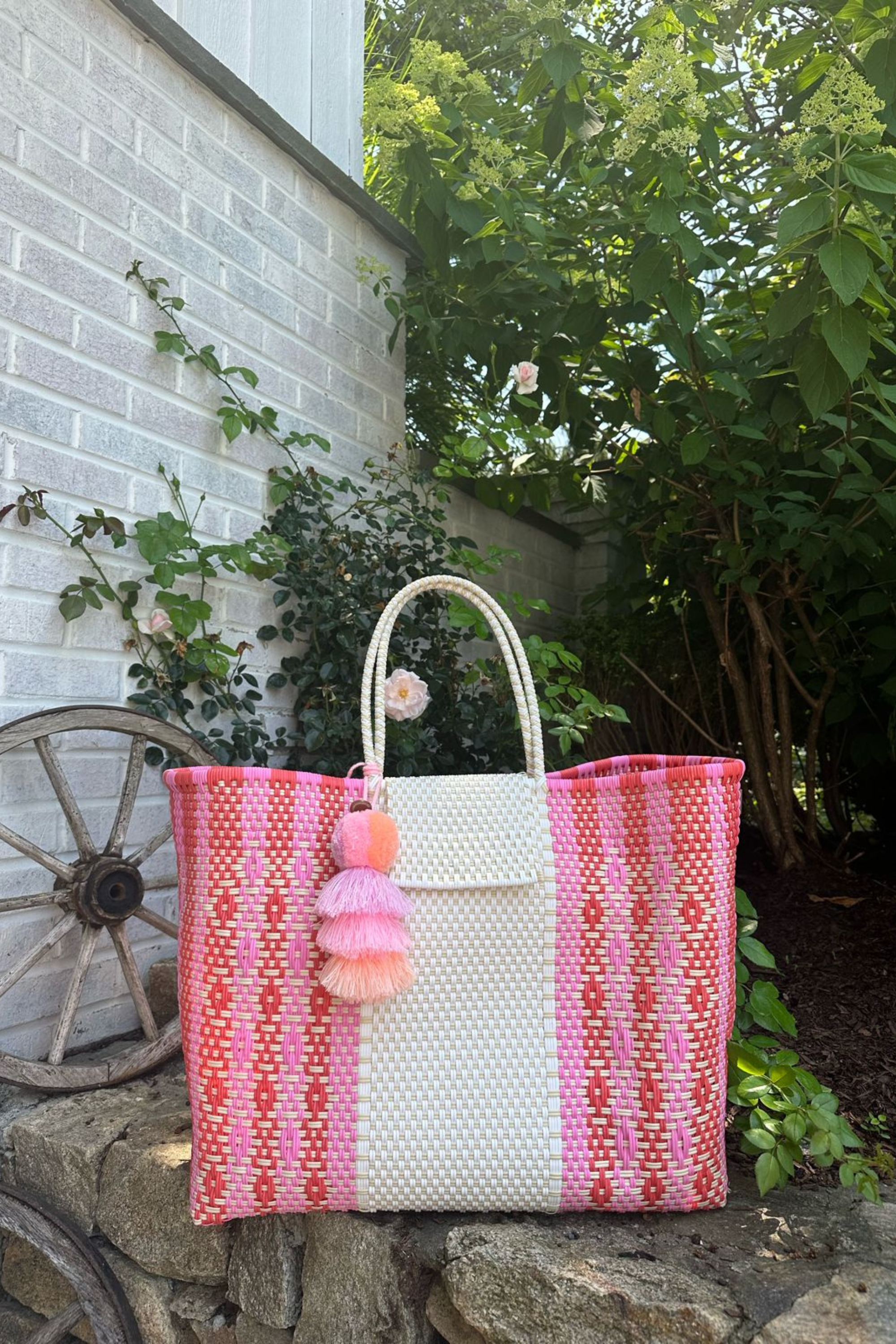 Sunrise Peach Citron Tote