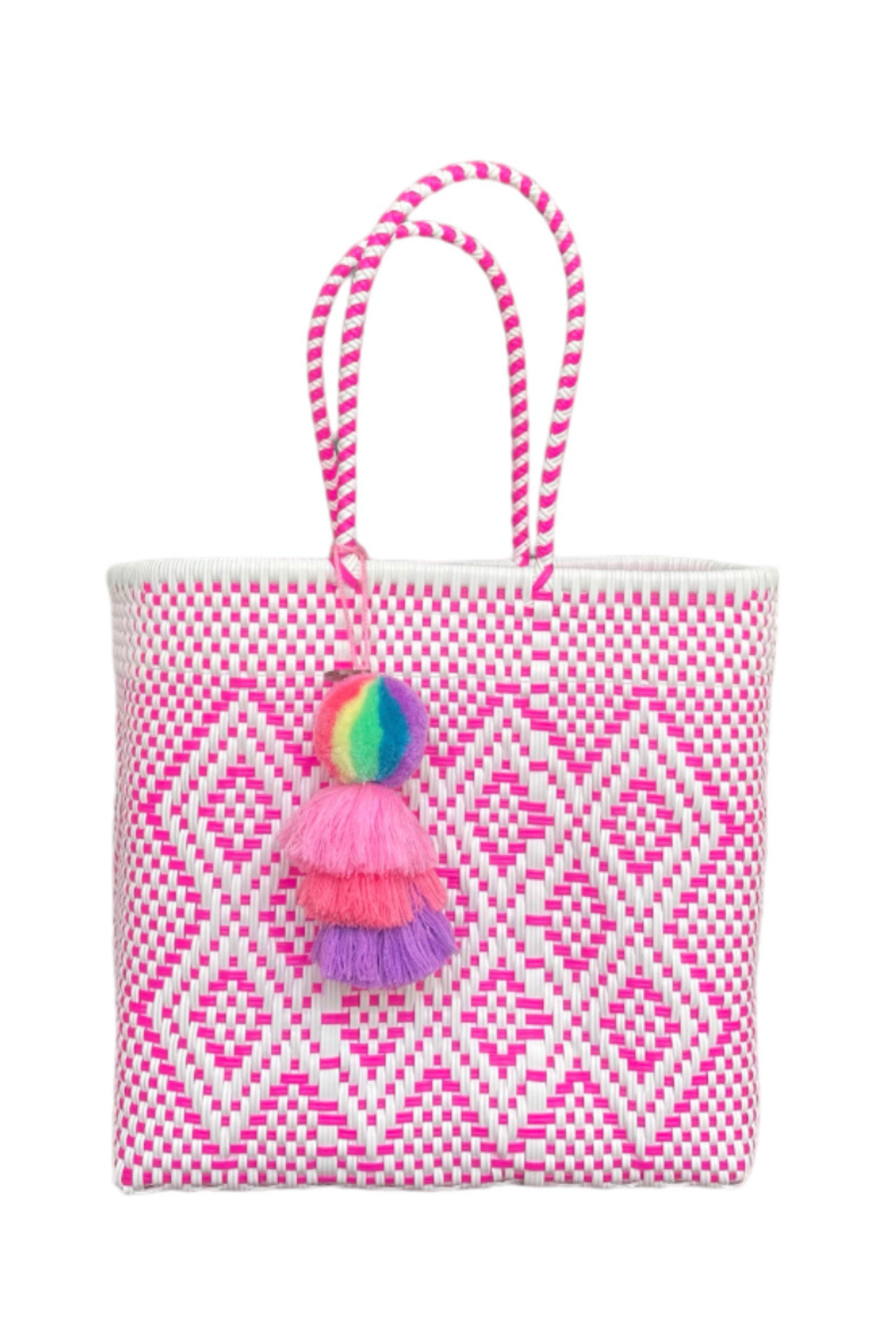Neon Pink Cocoles Citron Tote