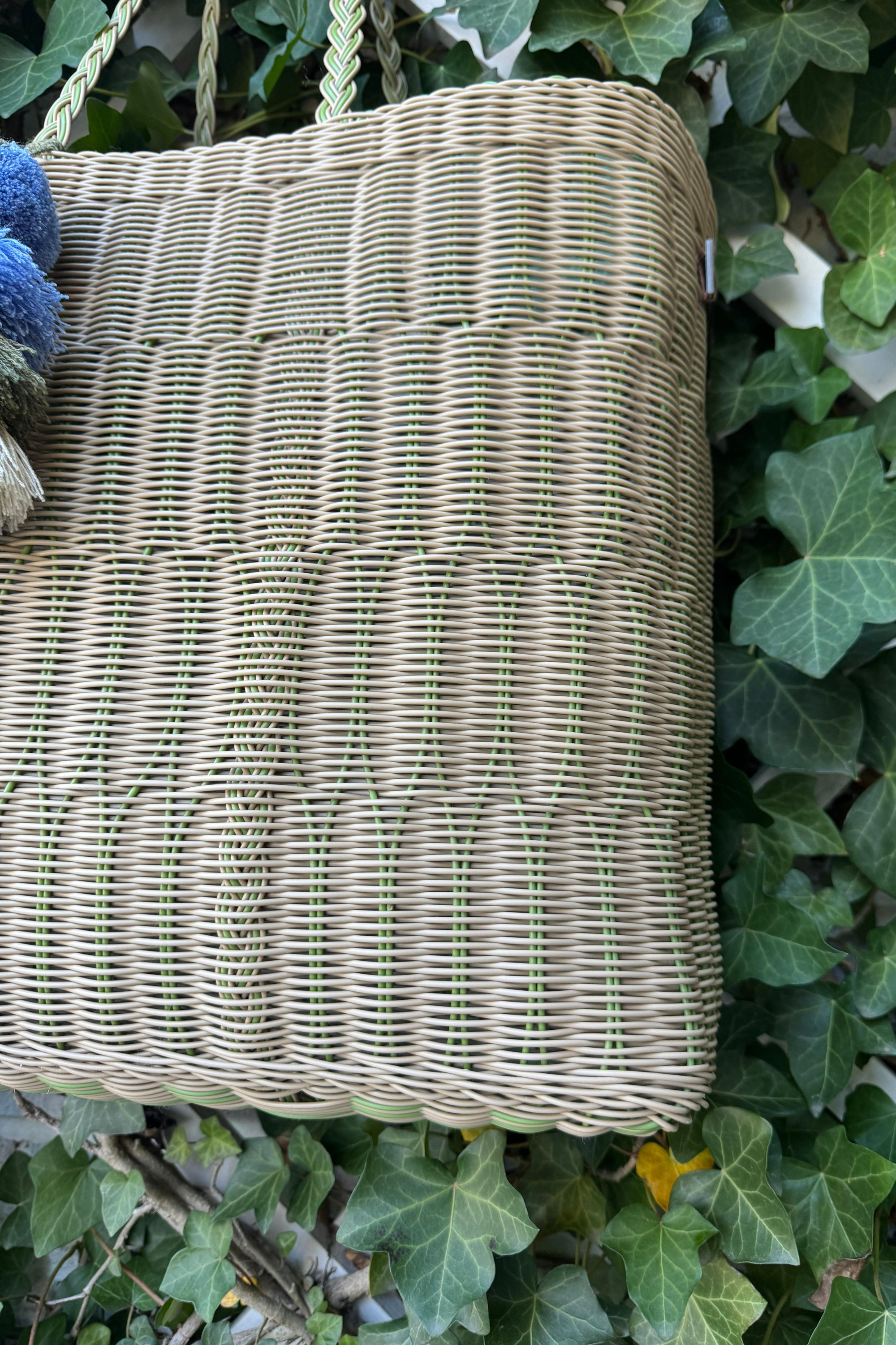 Sand Matcha Nest Citron Tote