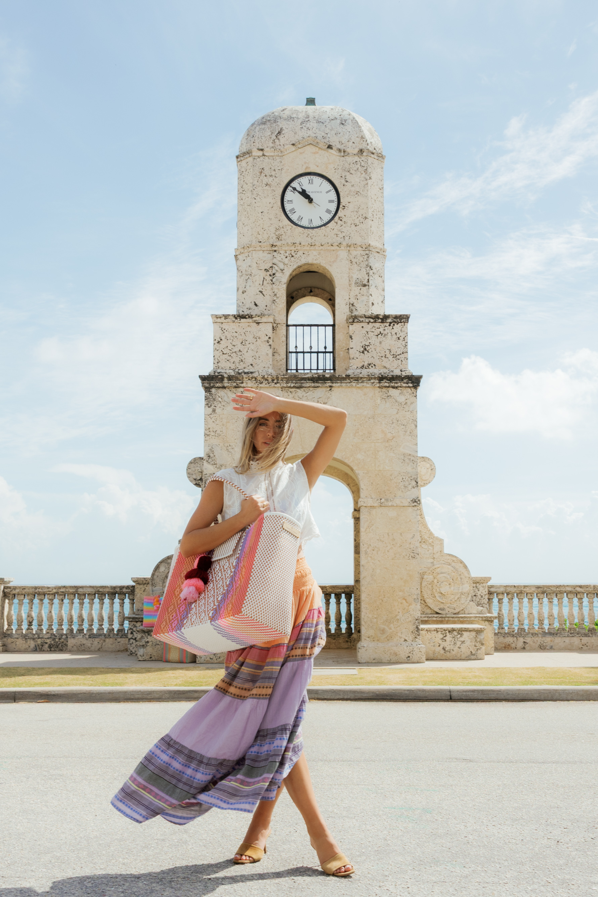Sunset Rust Citron Tote
