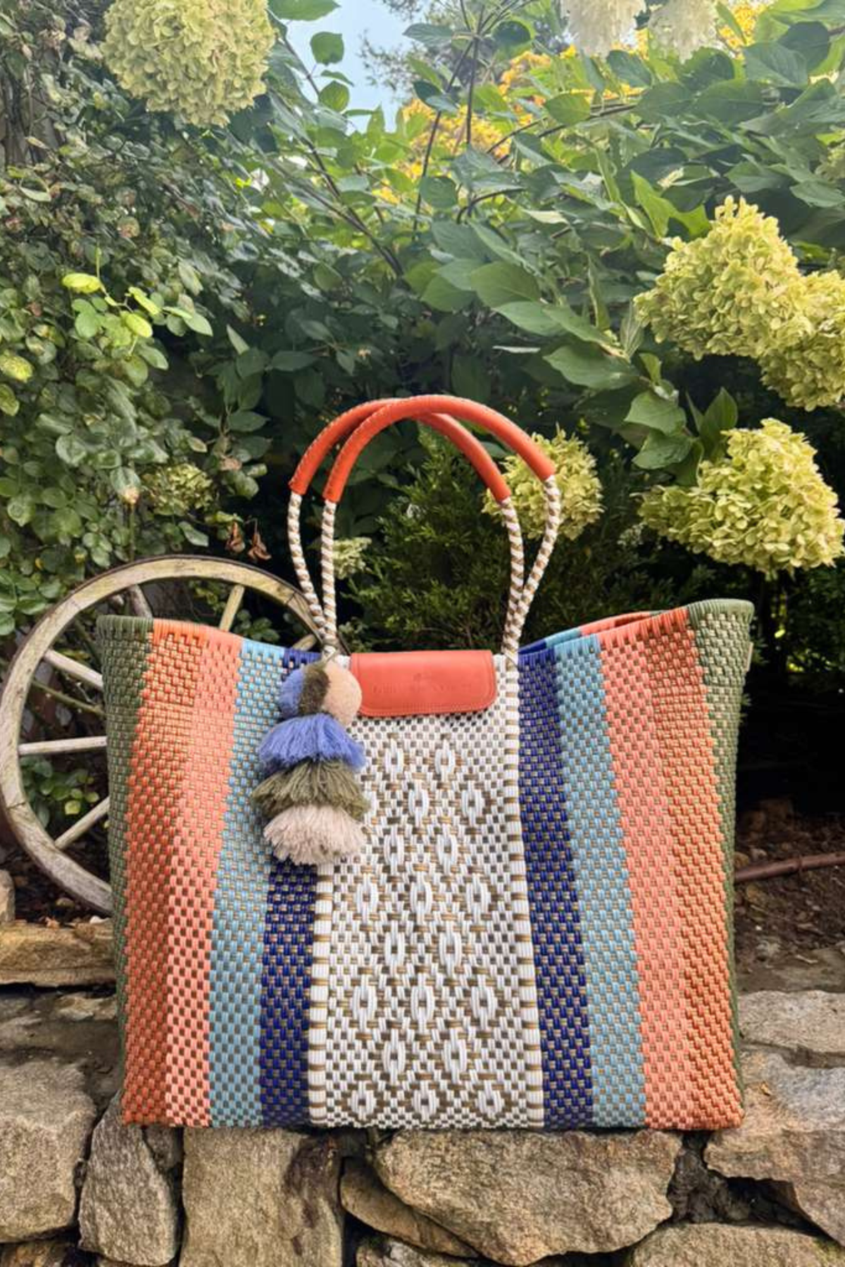Cloud Serenity Sage Citron Tote