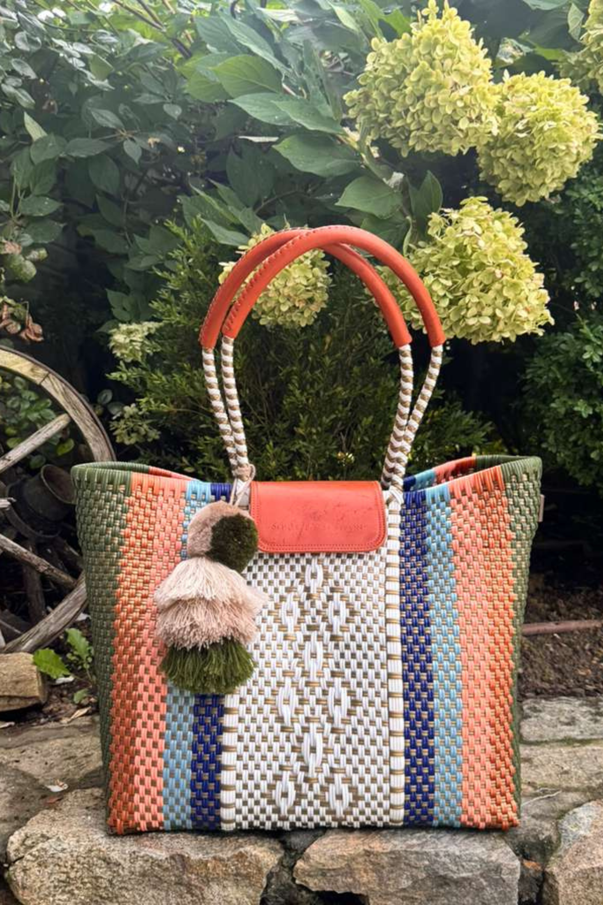 Cloud Serenity Sage Citron Tote