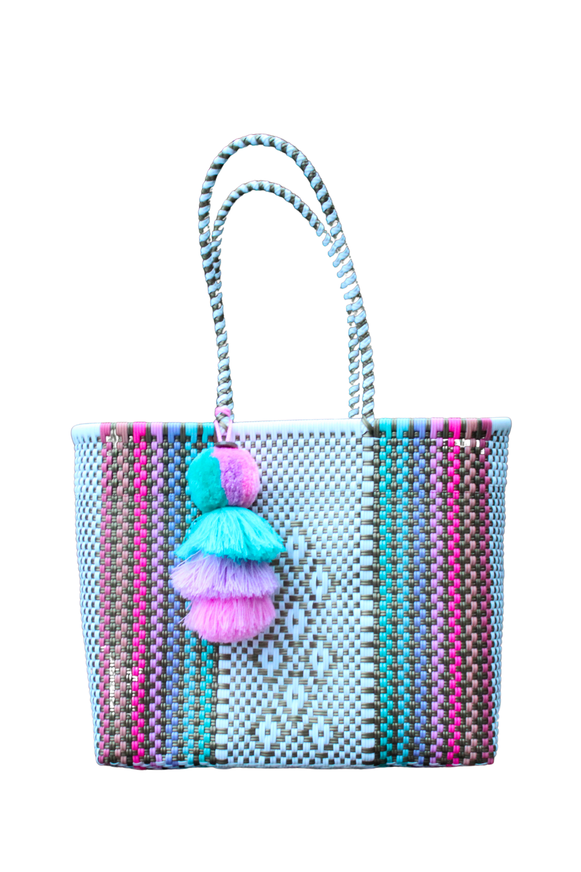 Iris Swirl Citron Tote