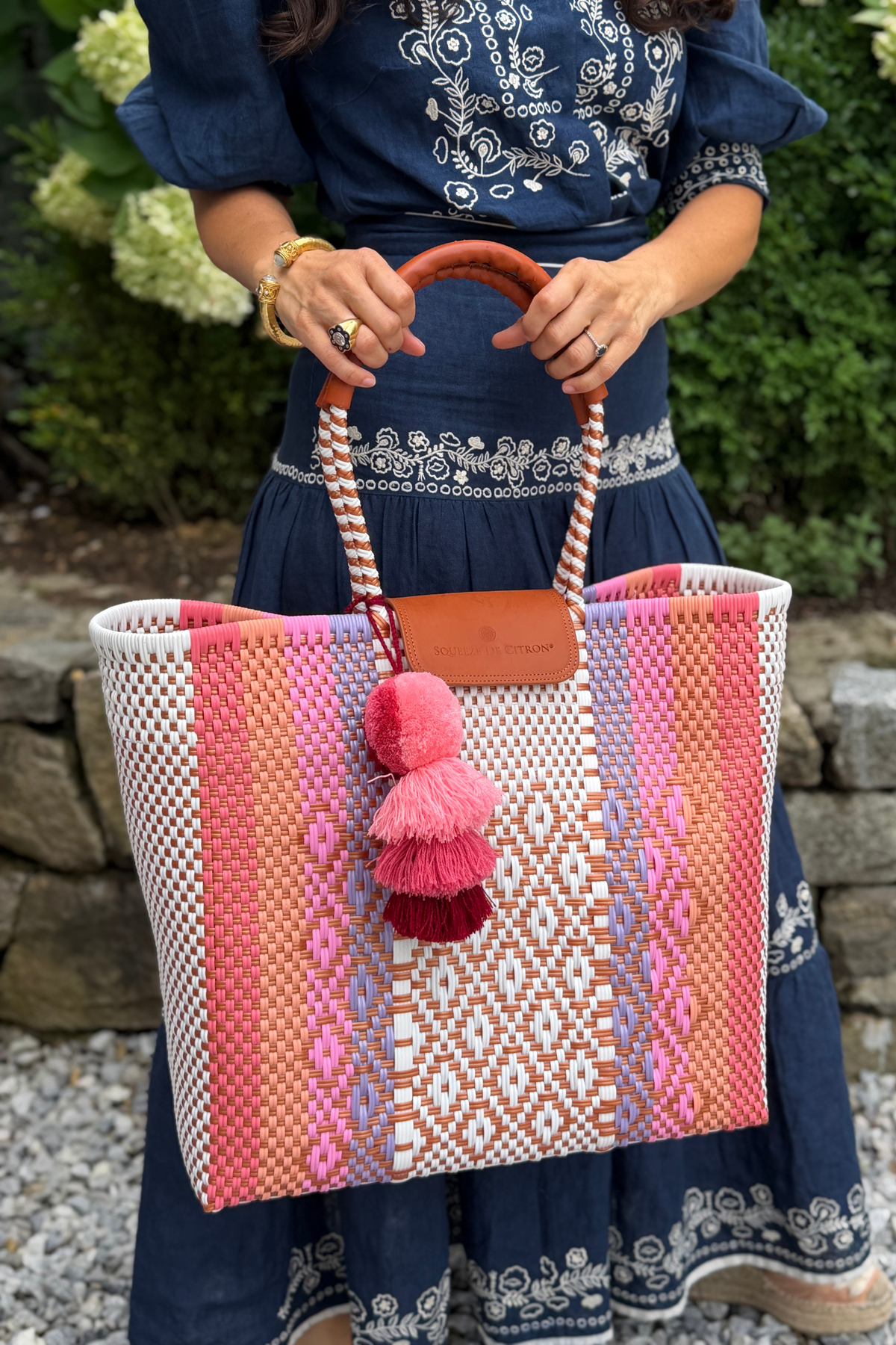 Sunset Rust Citron Tote