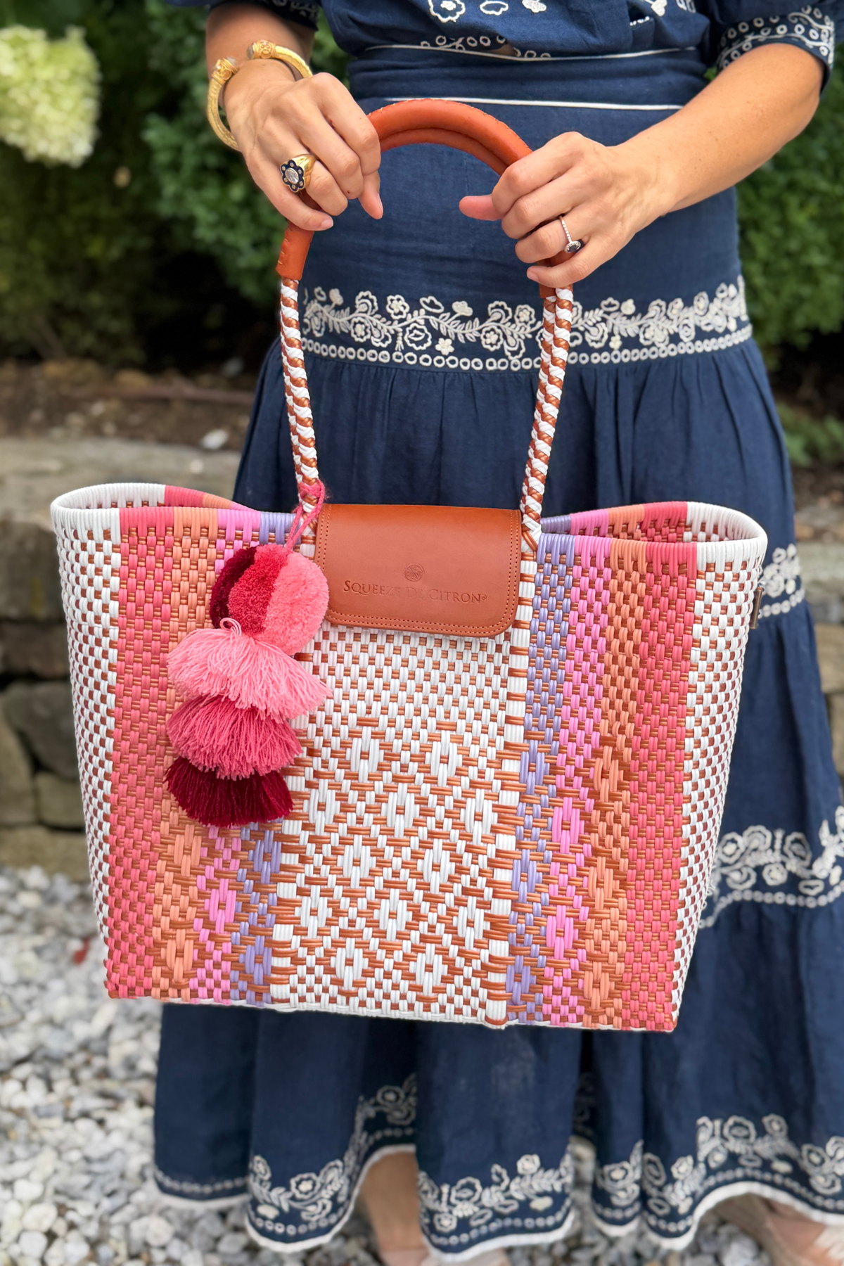 Sunset Rust Citron Tote