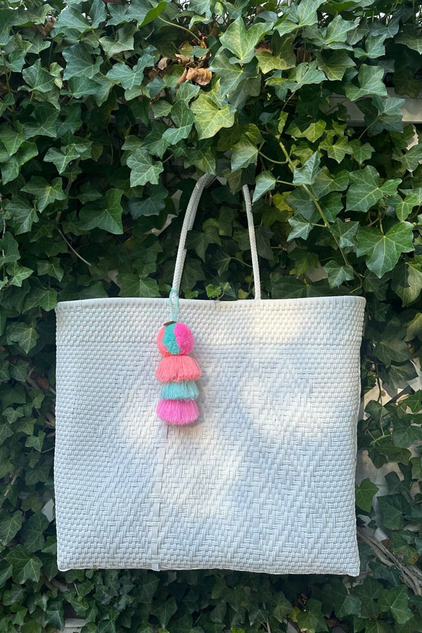 Cocoles All White Citron Tote – Large