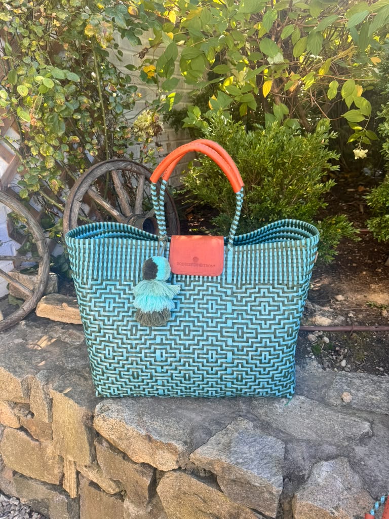Sconset Sage Citron Tote