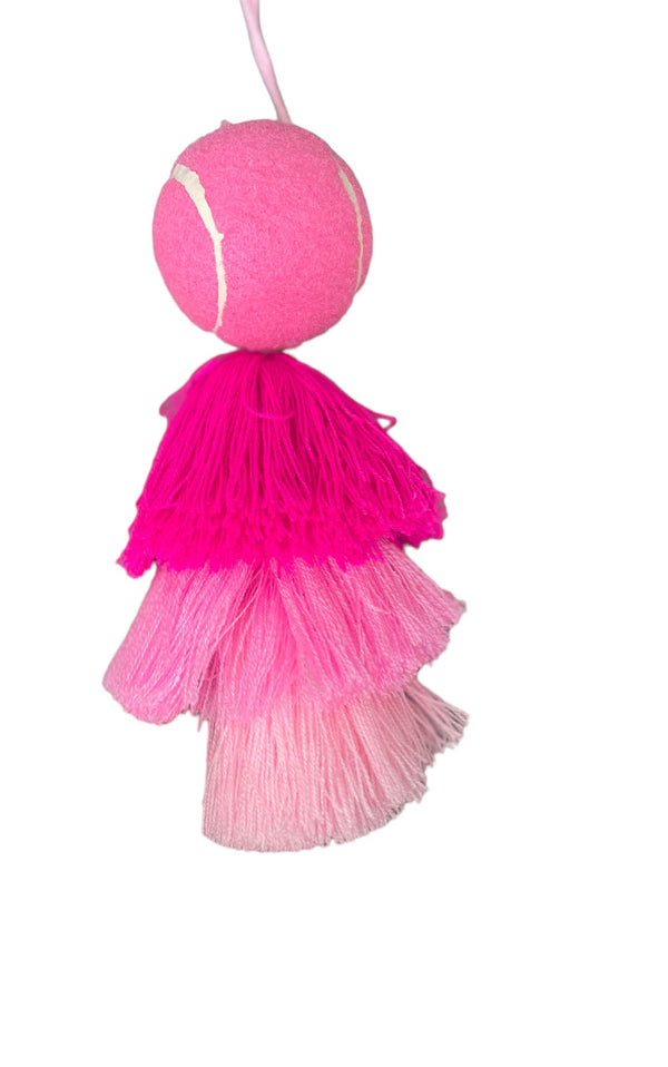 Pink Tennis Ball Pom – I / Pink Tennis Ball