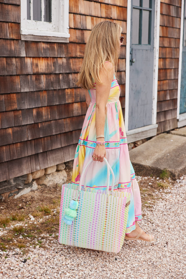 Iris Spirit Citron Tote – Medium