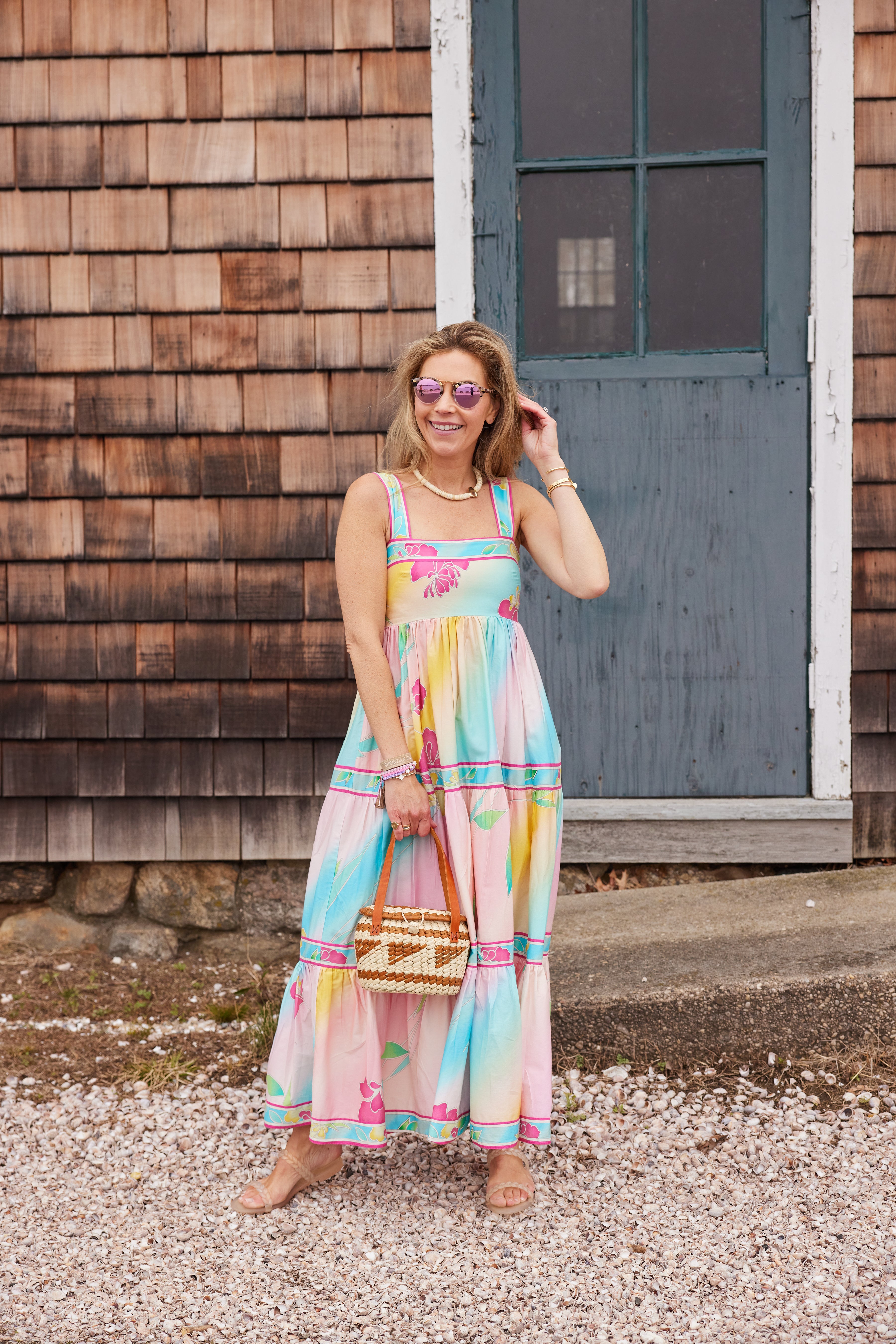 Rust Tucker Basket Palm Citron