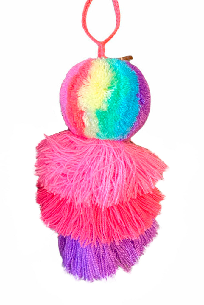 Bright Rainbow Citron XL Pom
