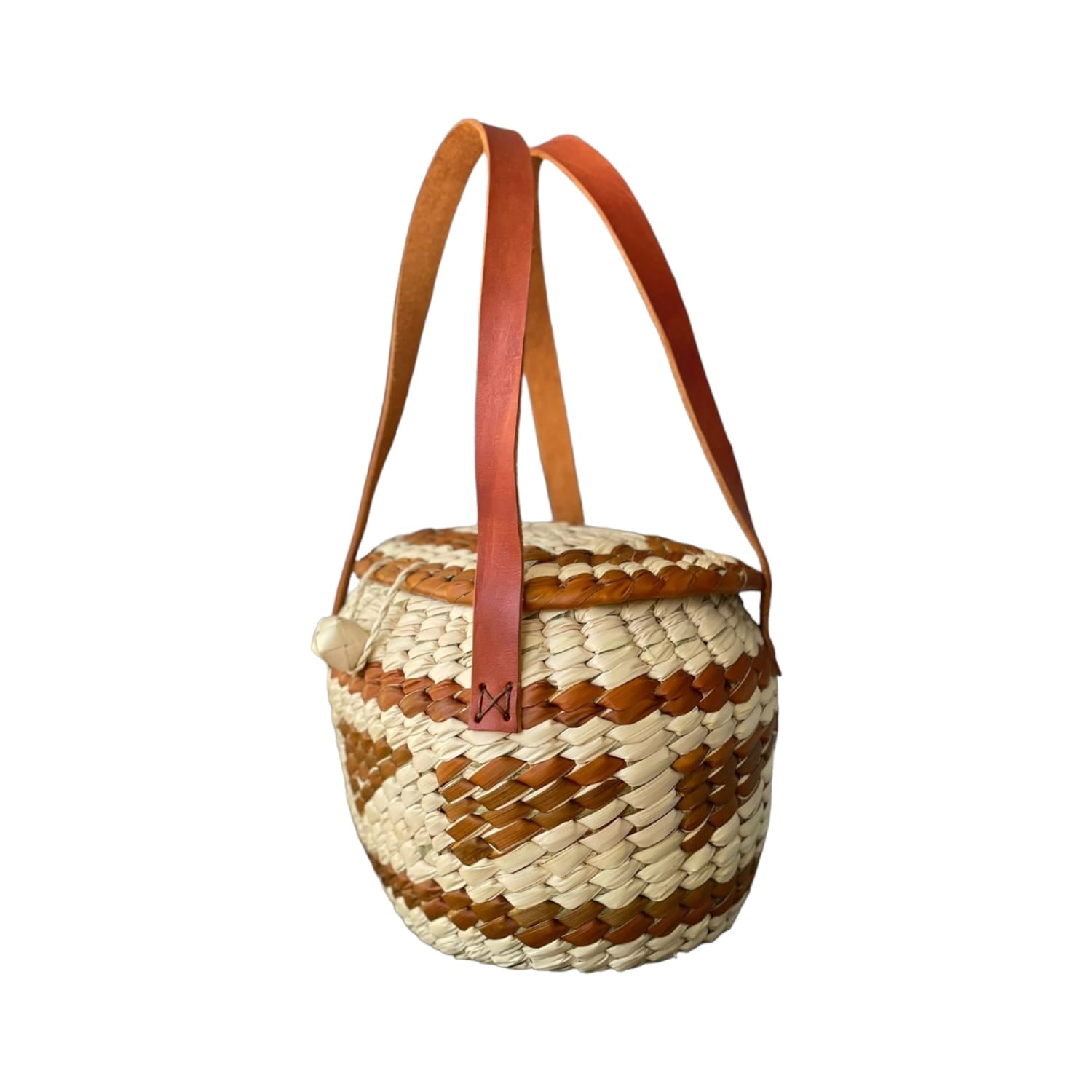 Rust Tucker Basket Palm Citron