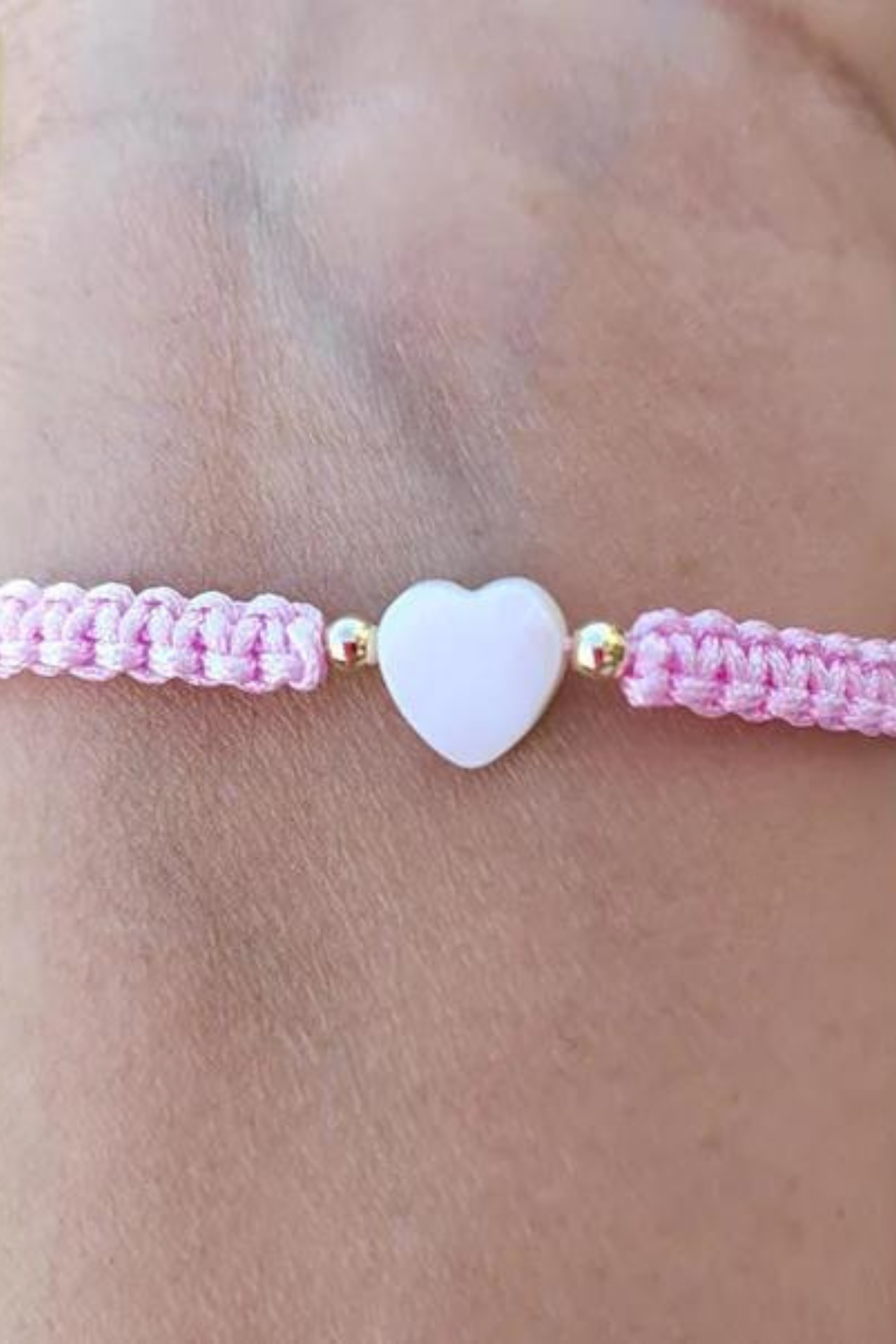 Kids - Star -  Mother of Pearl Citron Bracelets - Pink Lemonade