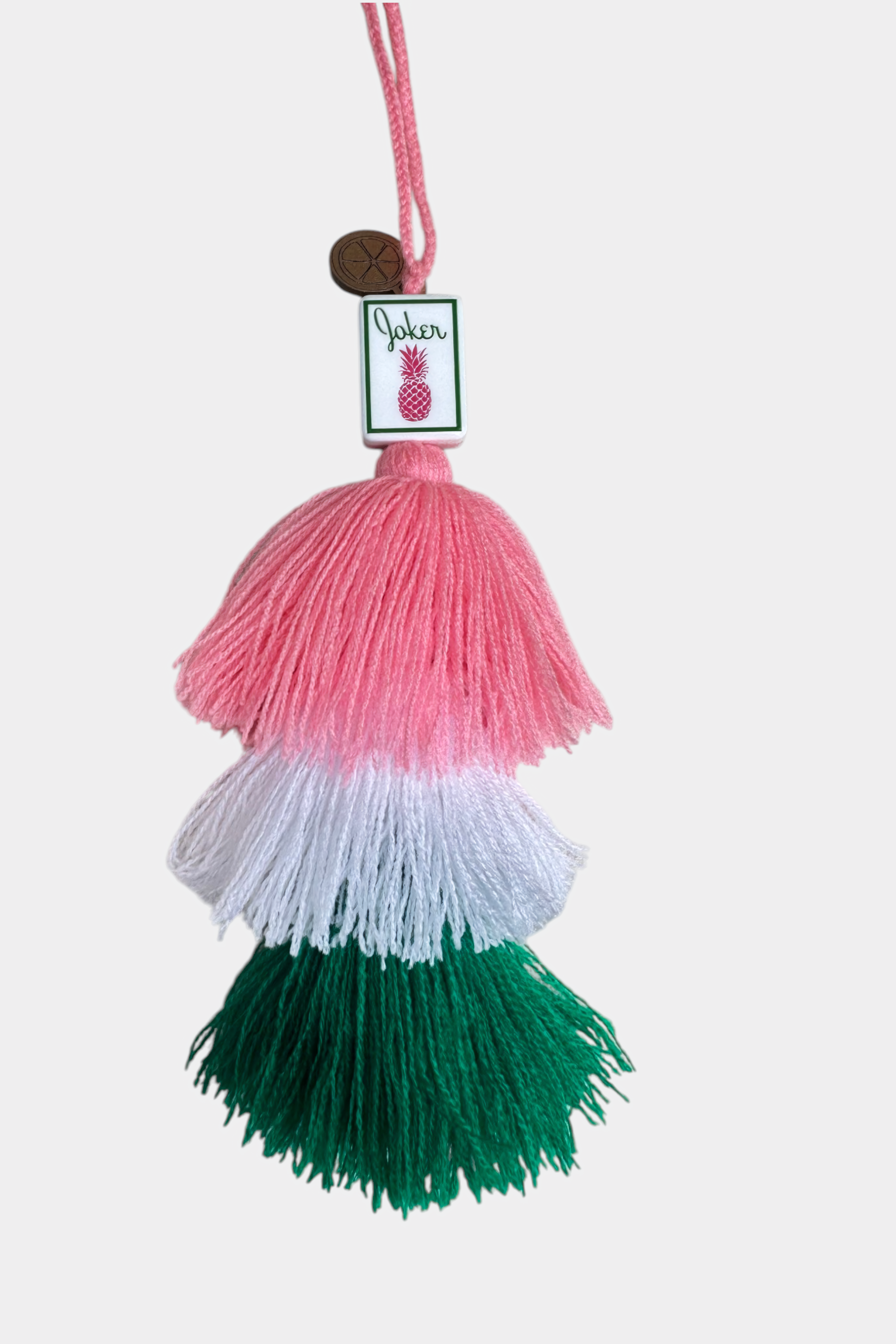 Palm Royale Mahjong Tile Pom Charm