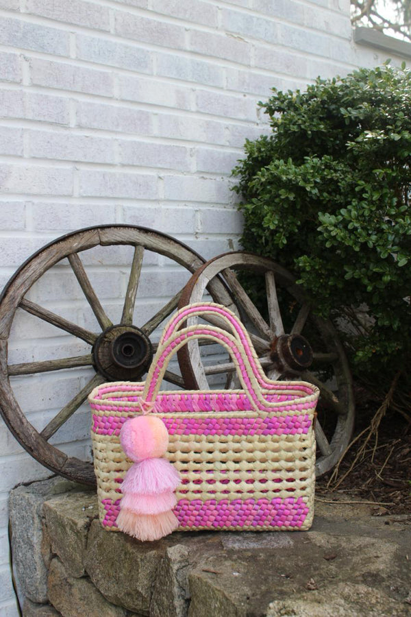 Palm Net Yatzil In Rose / Lavender – Large