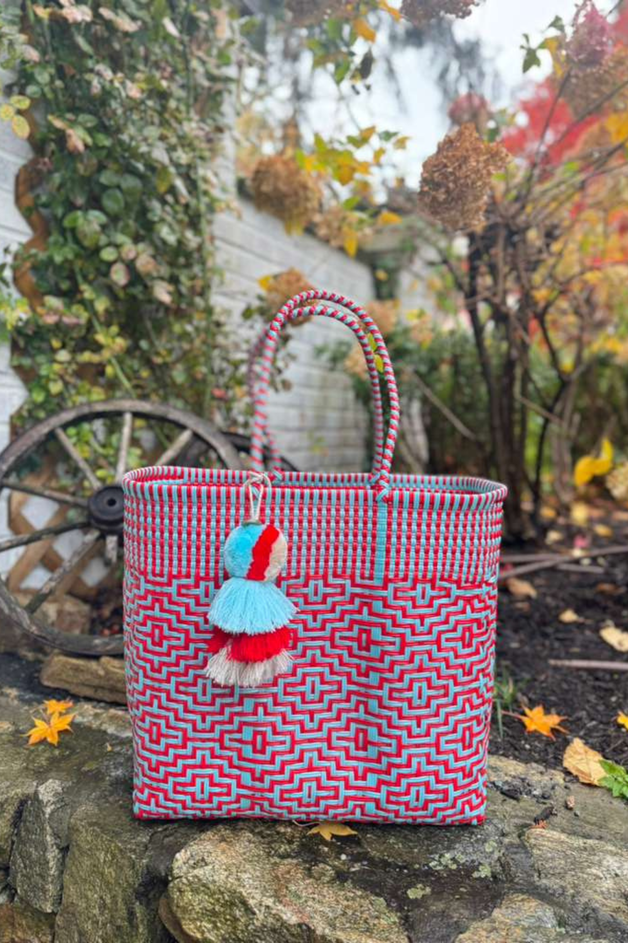 Sconset Harbor Citron Tote