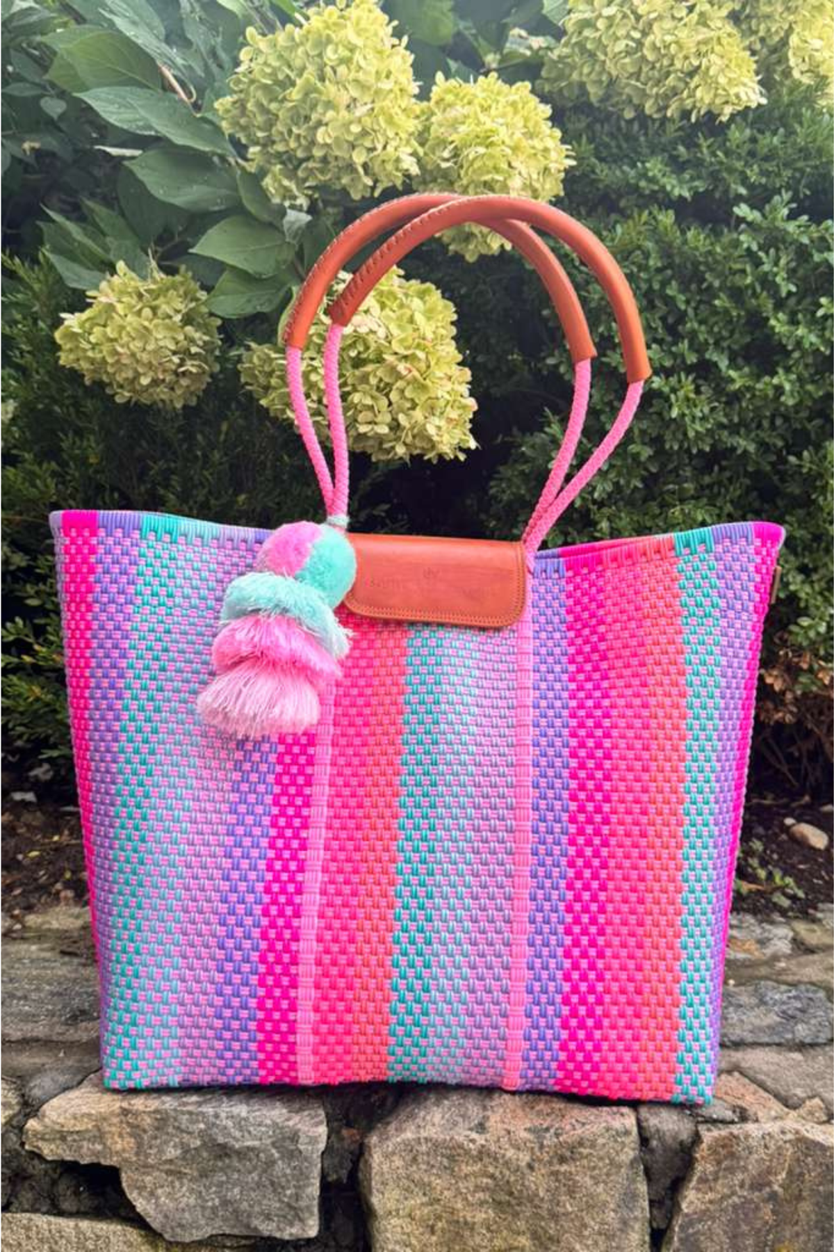 Rain Unicorn Swirl Citron Tote