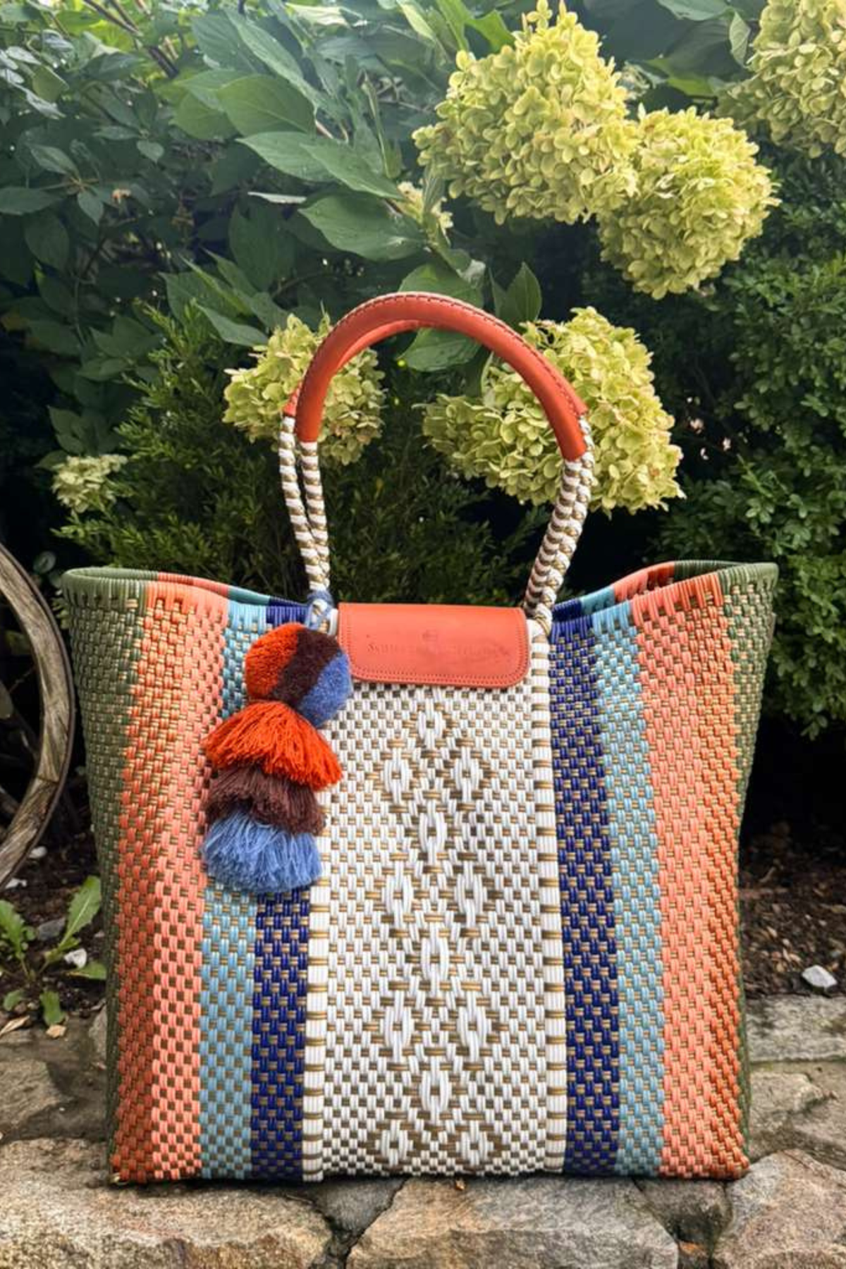Cloud Serenity Sage Citron Tote