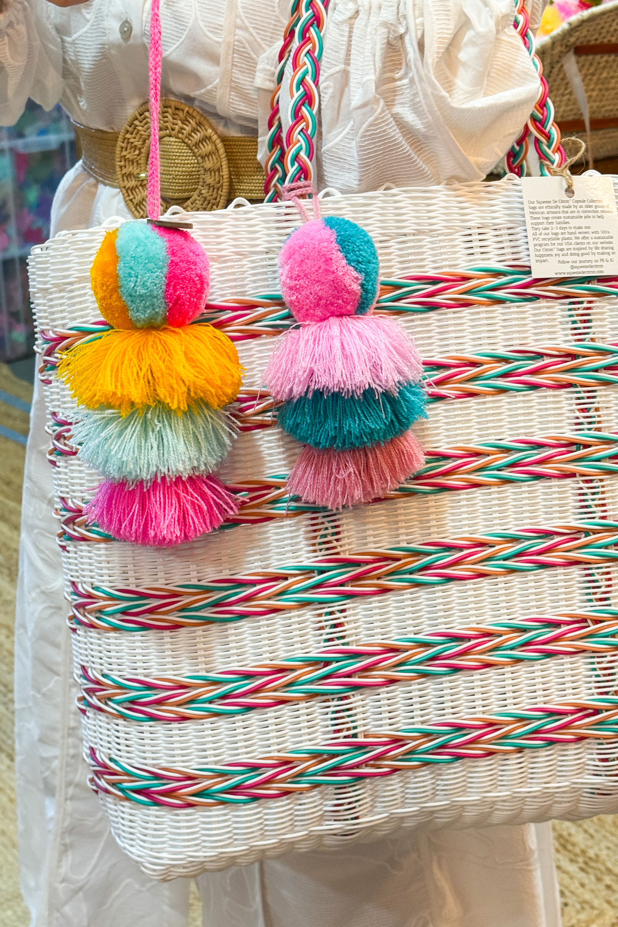 French Braid In Clementine / Rose