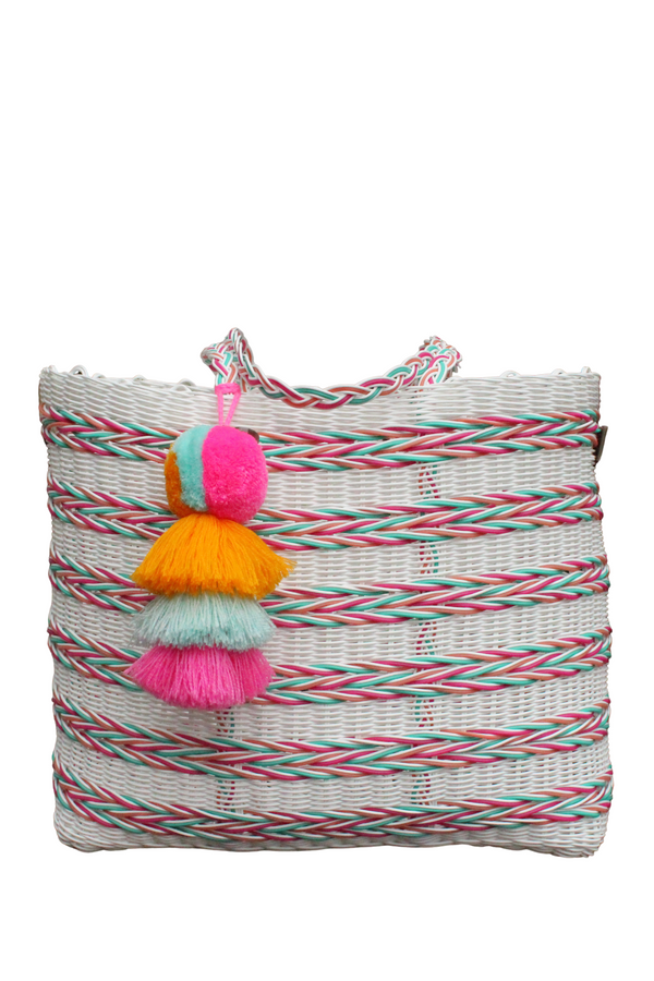 French Braid In Clementine / Rose – Large