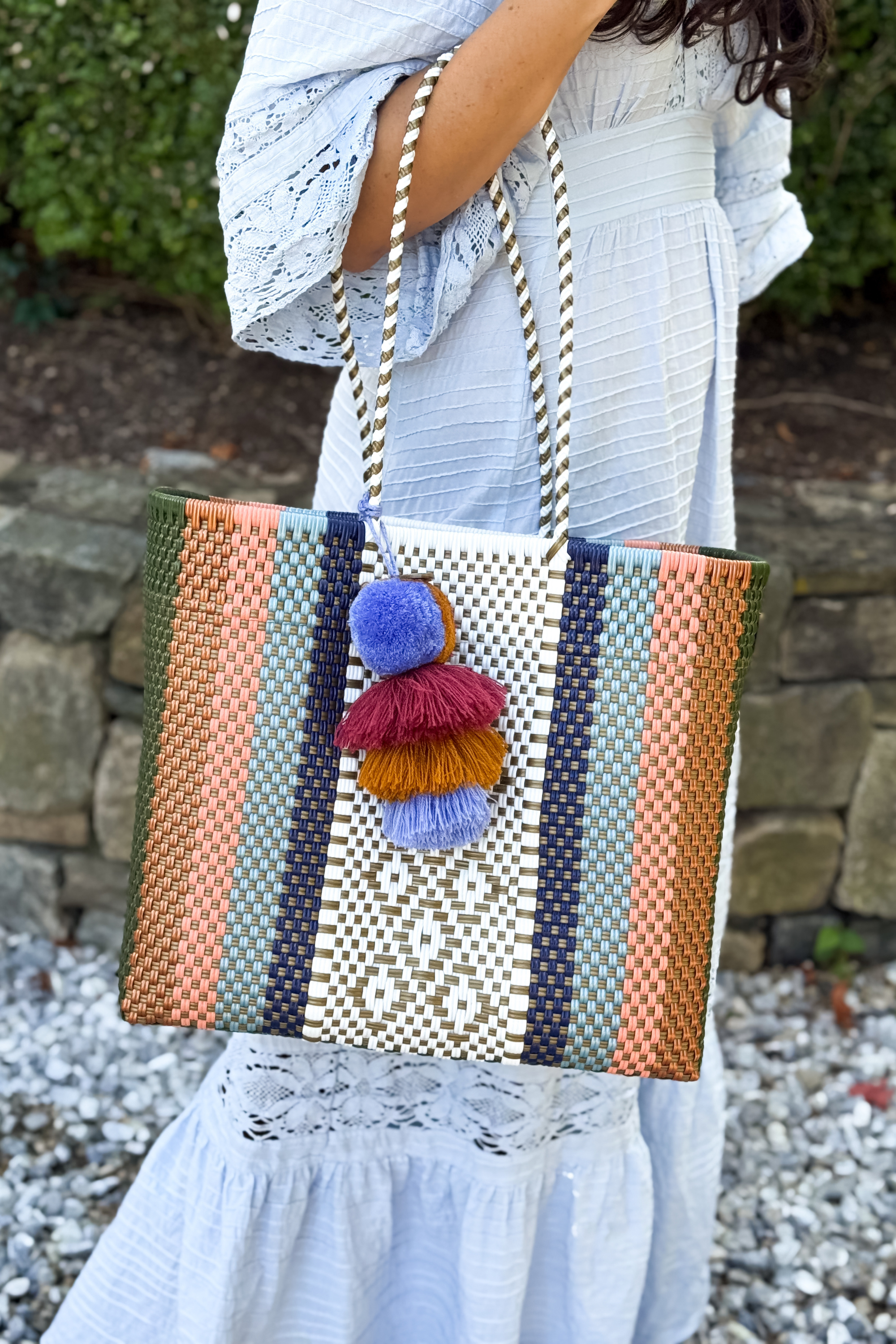 Cloud Serenity Sage Citron Tote