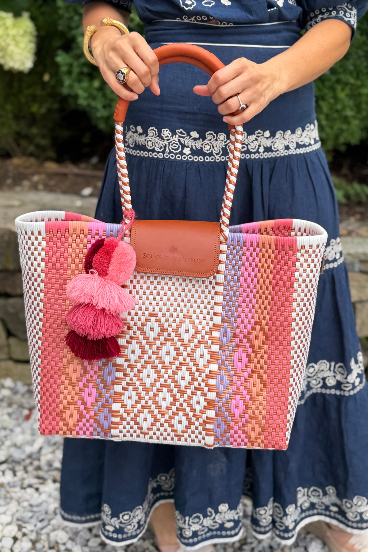 Sunset Rust Citron Tote