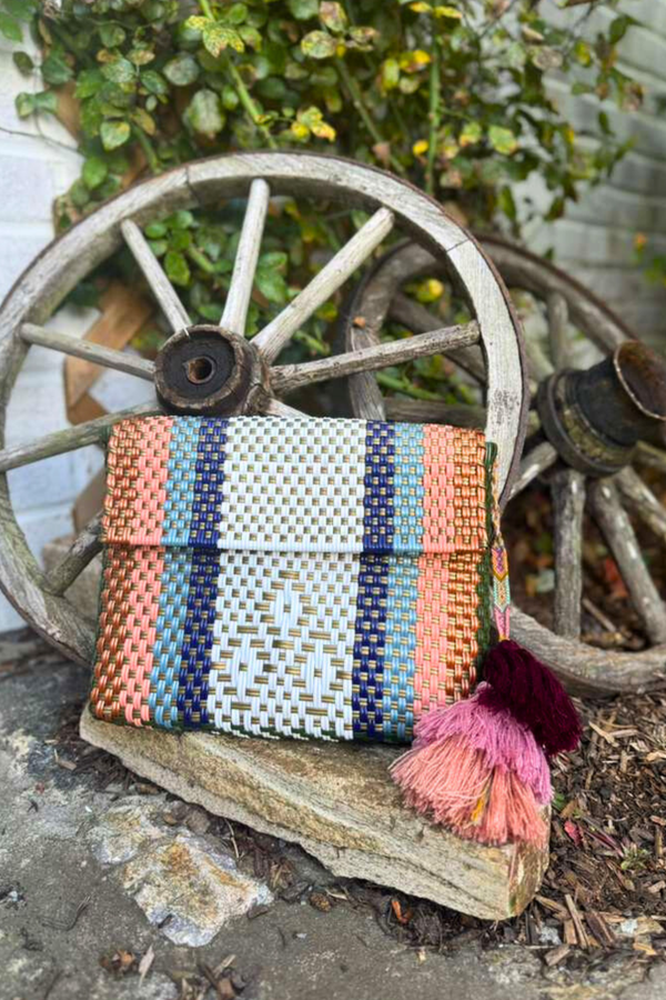 Cloud Serenity Sage Citron Tote – Clutch