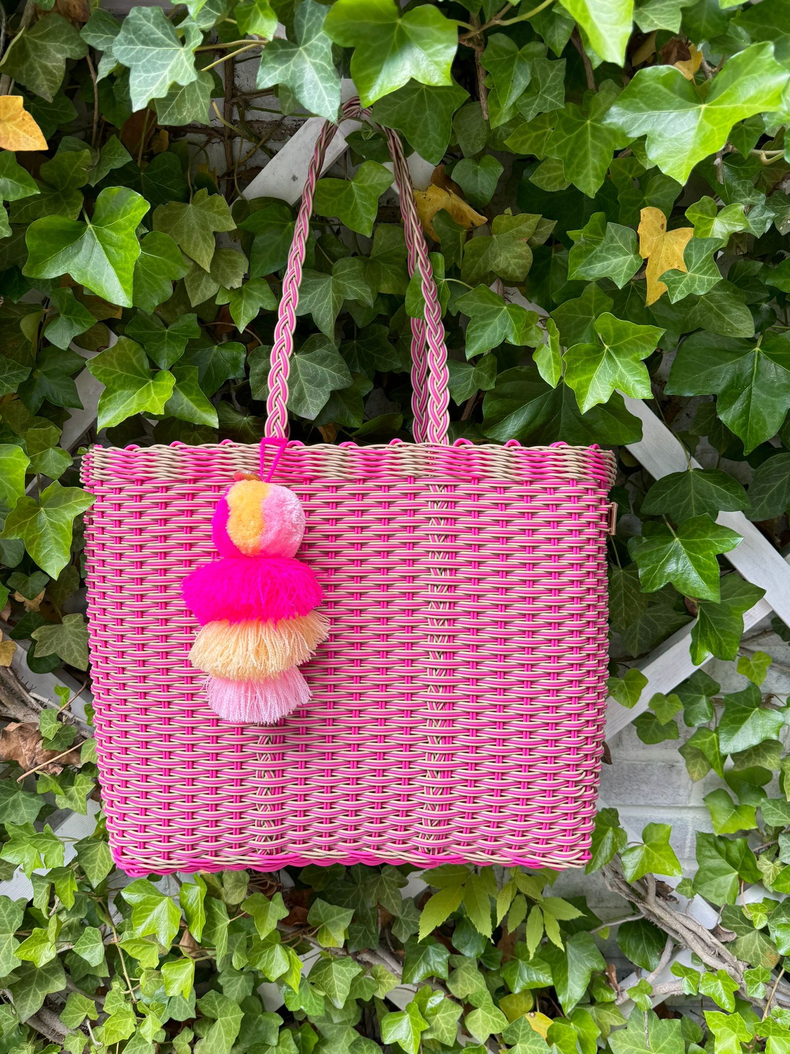 Pink Nest Citron Tote